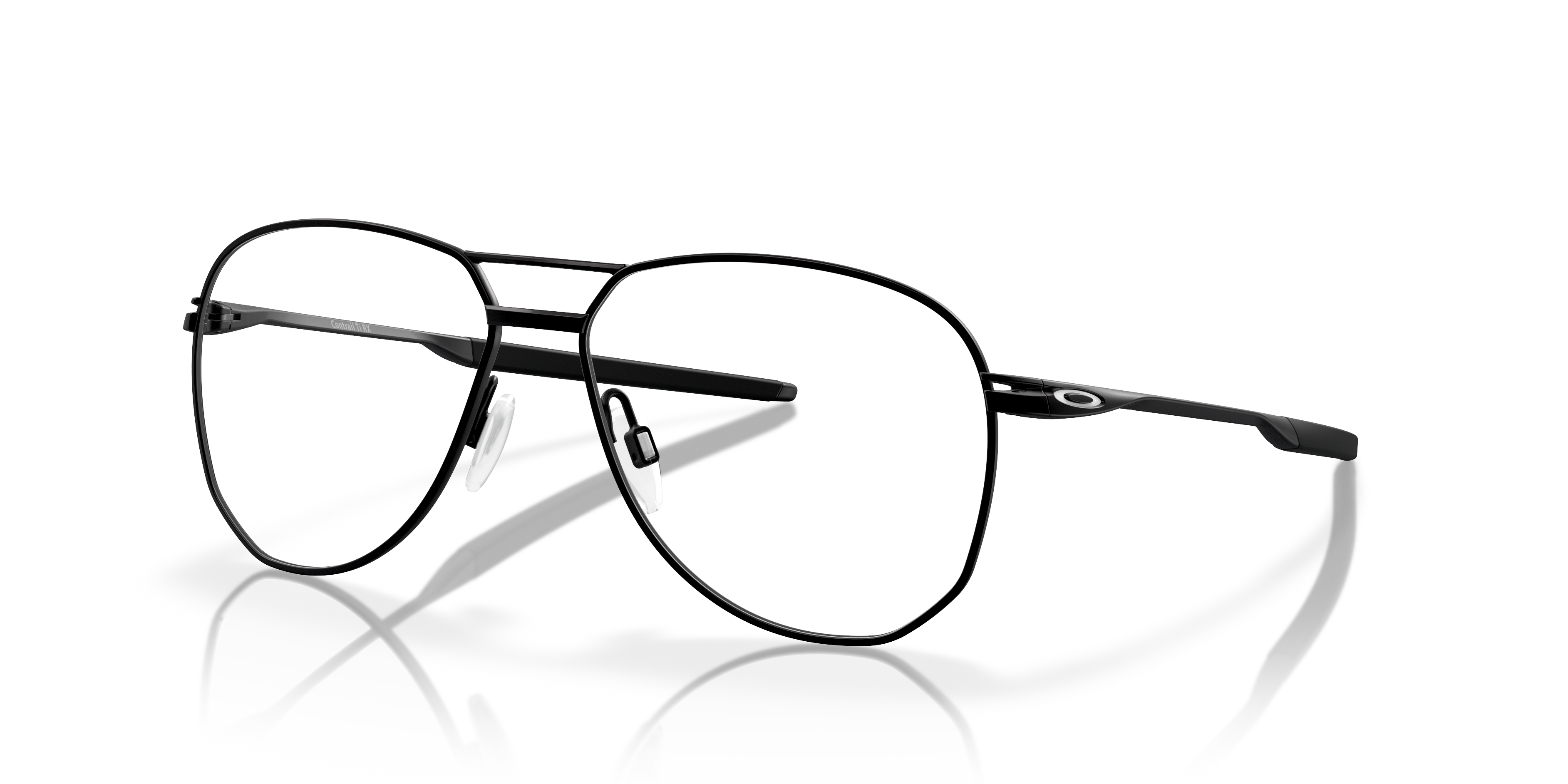 Oakley OX5077 Contrail TI Round Eyeglasses - Pewter