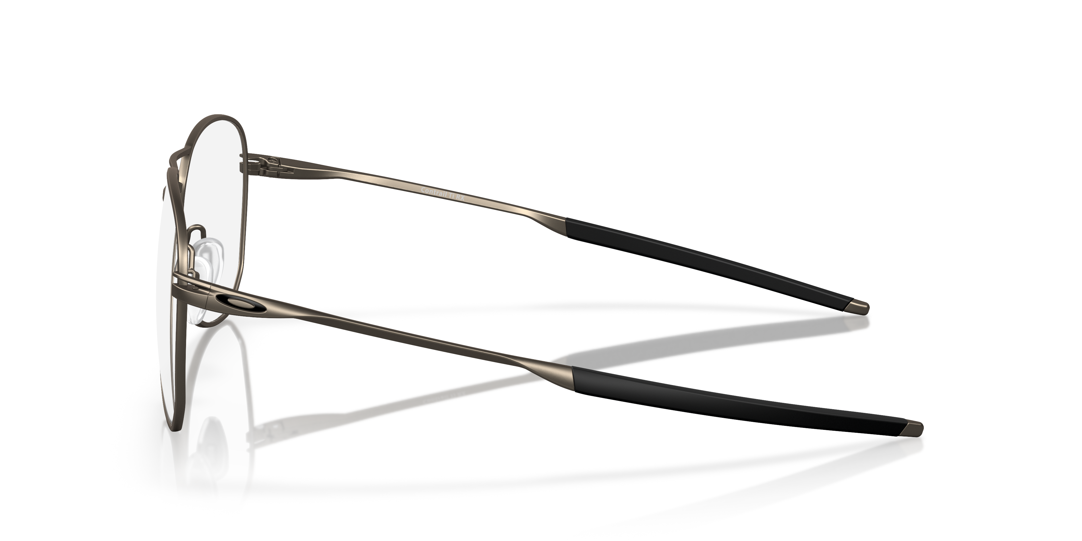 Oakley OX5077 Contrail TI Round Eyeglasses - Satin Black