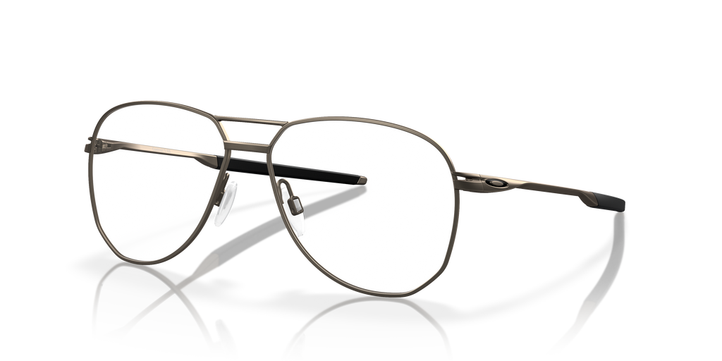 Oakley OX5077 Contrail TI Round Eyeglasses - Pewter