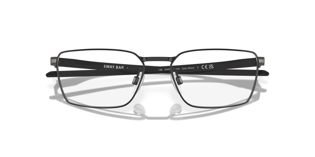 Oakley OX5078 Sway Bar Rectangle Eyeglasses - Matte Midnight