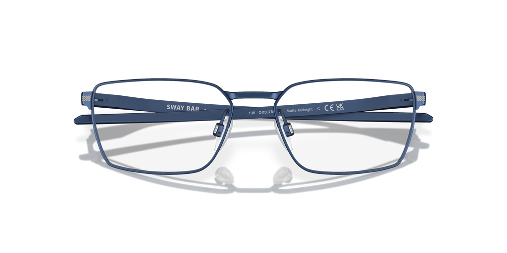 Oakley OX5078 Sway Bar Rectangle Eyeglasses - Satin Black
