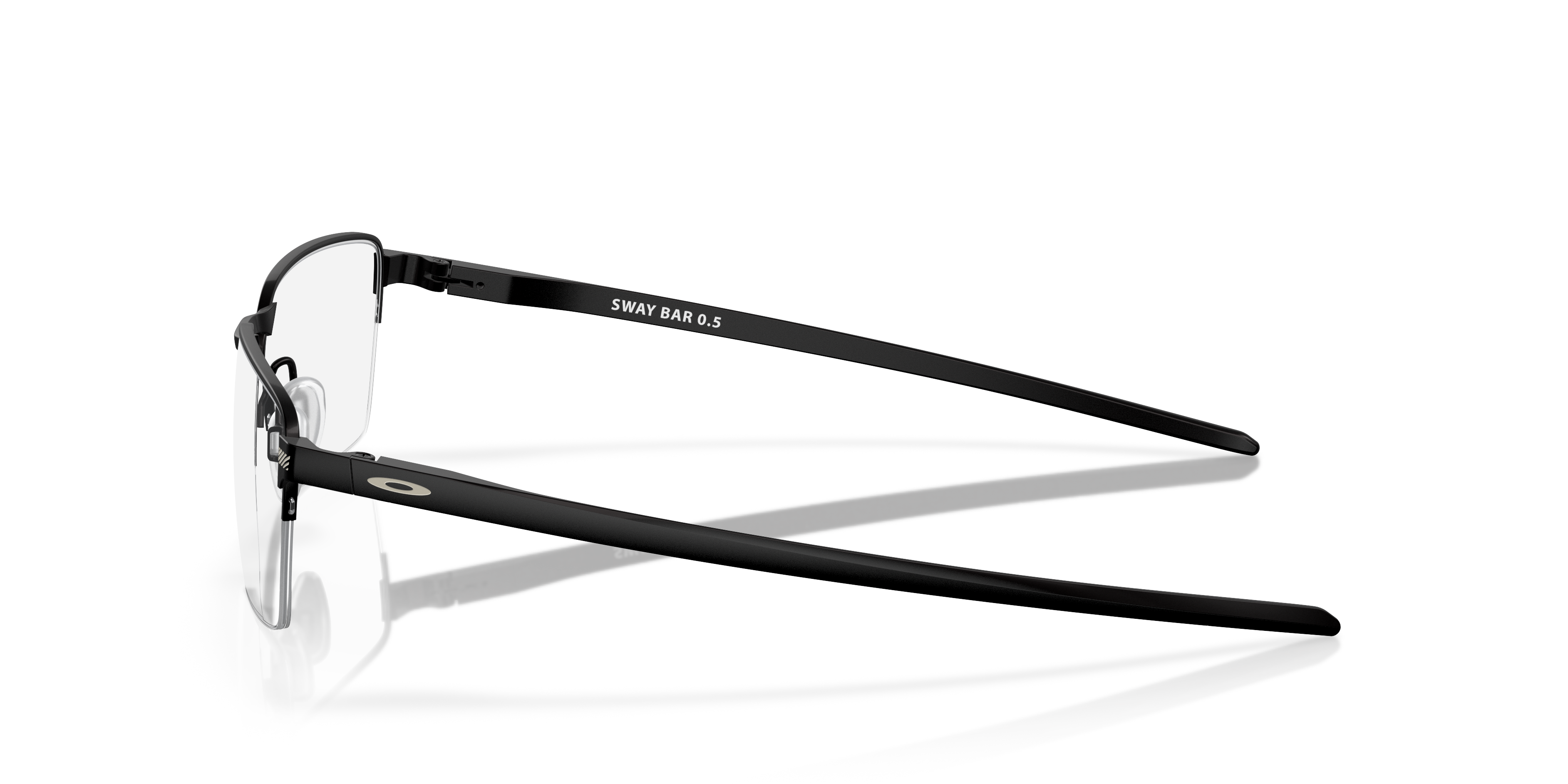 Oakley OX5080 Sway Bar 0.5 Rectangle Eyeglasses - Satin Black