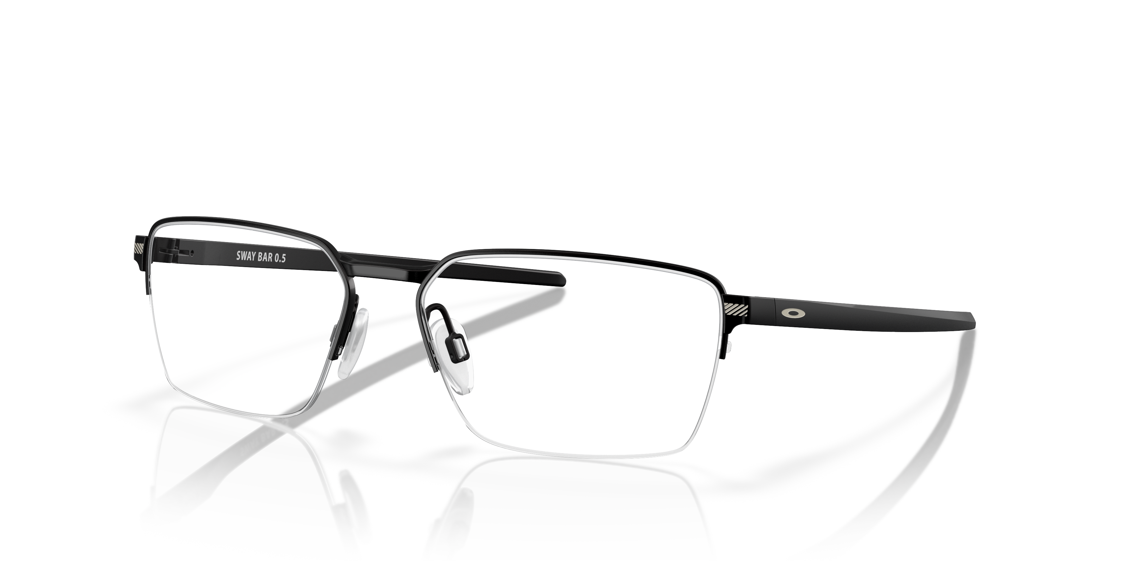 Oakley OX5080 Sway Bar 0.5 Rectangle Eyeglasses - Matte Midnight
