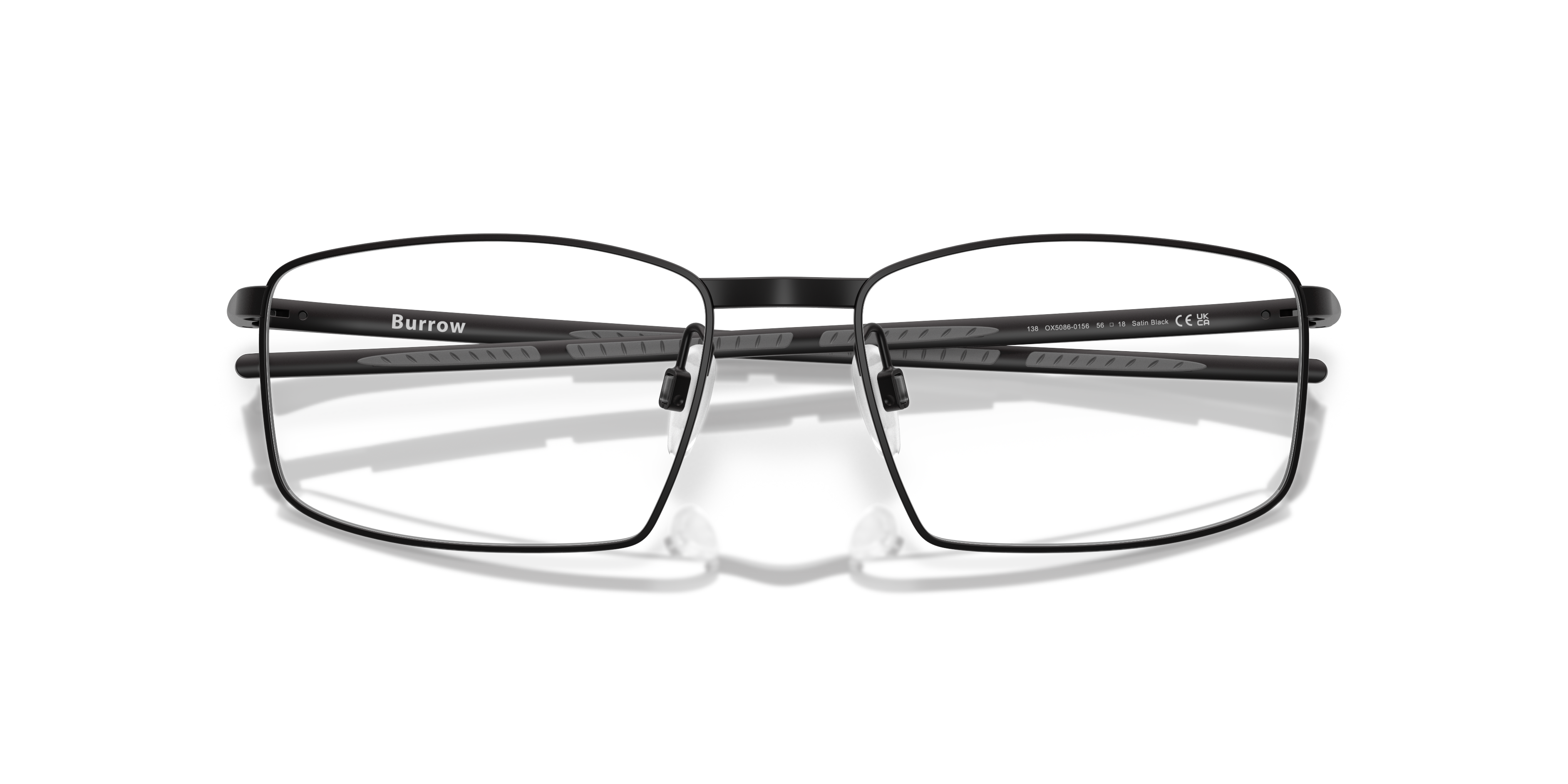 Oakley OX5086 Burrow Square Eyeglasses - Pewter