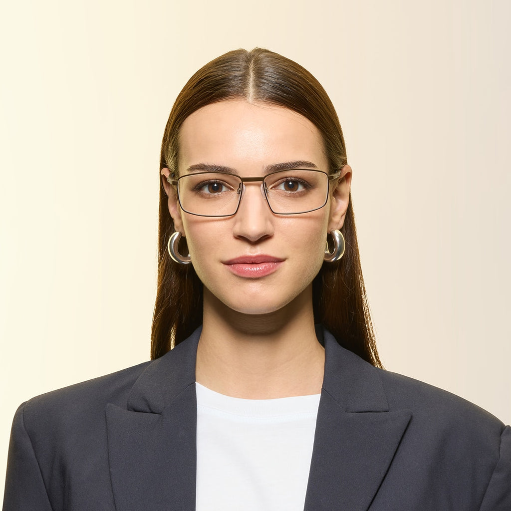 Oakley OX5086 Burrow Square Eyeglasses - Pewter
