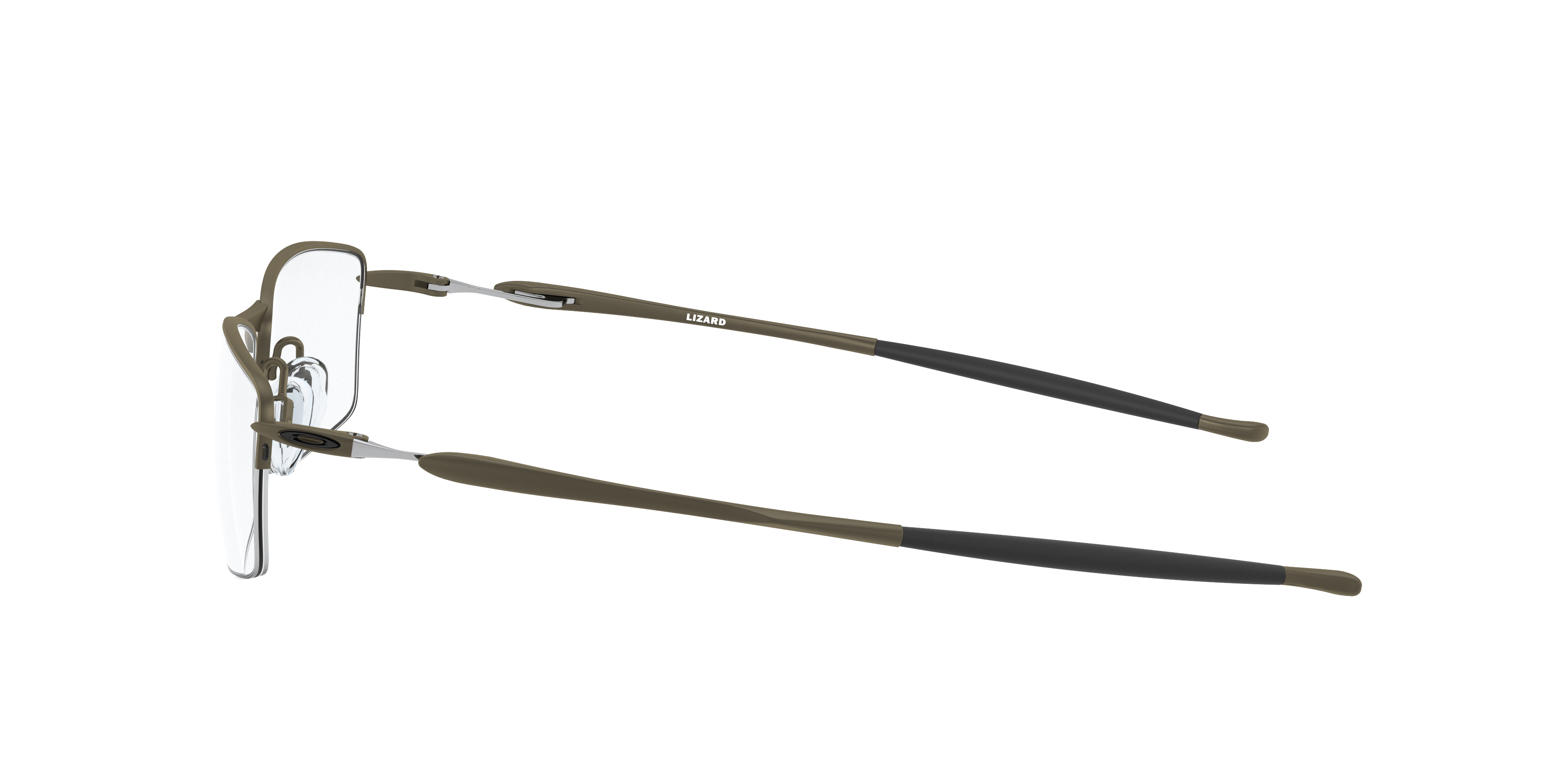 Oakley OX5113 Lizard Rectangle Eyeglasses - Pewter