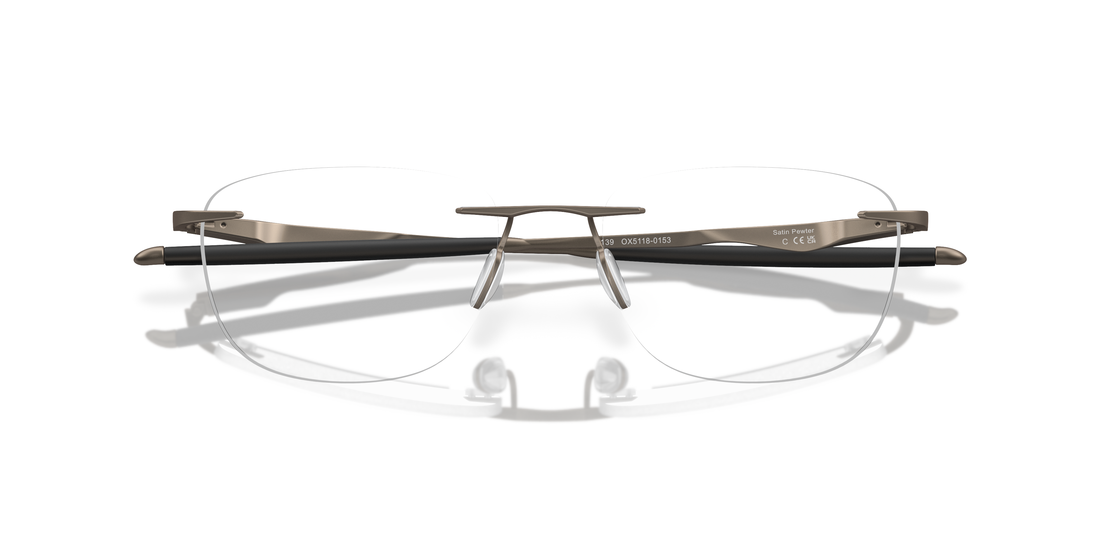 Oakley OX5118 Wingfold EVR Rectangle Eyeglasses - Cement