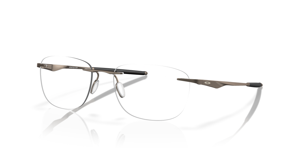 Oakley OX5118 Wingfold EVR Rectangle Eyeglasses - Satin Pewter