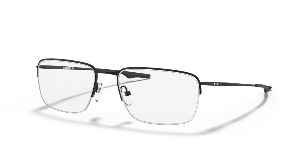 Oakley OX5148 Wingback SQ Square Eyeglasses - Satin Black