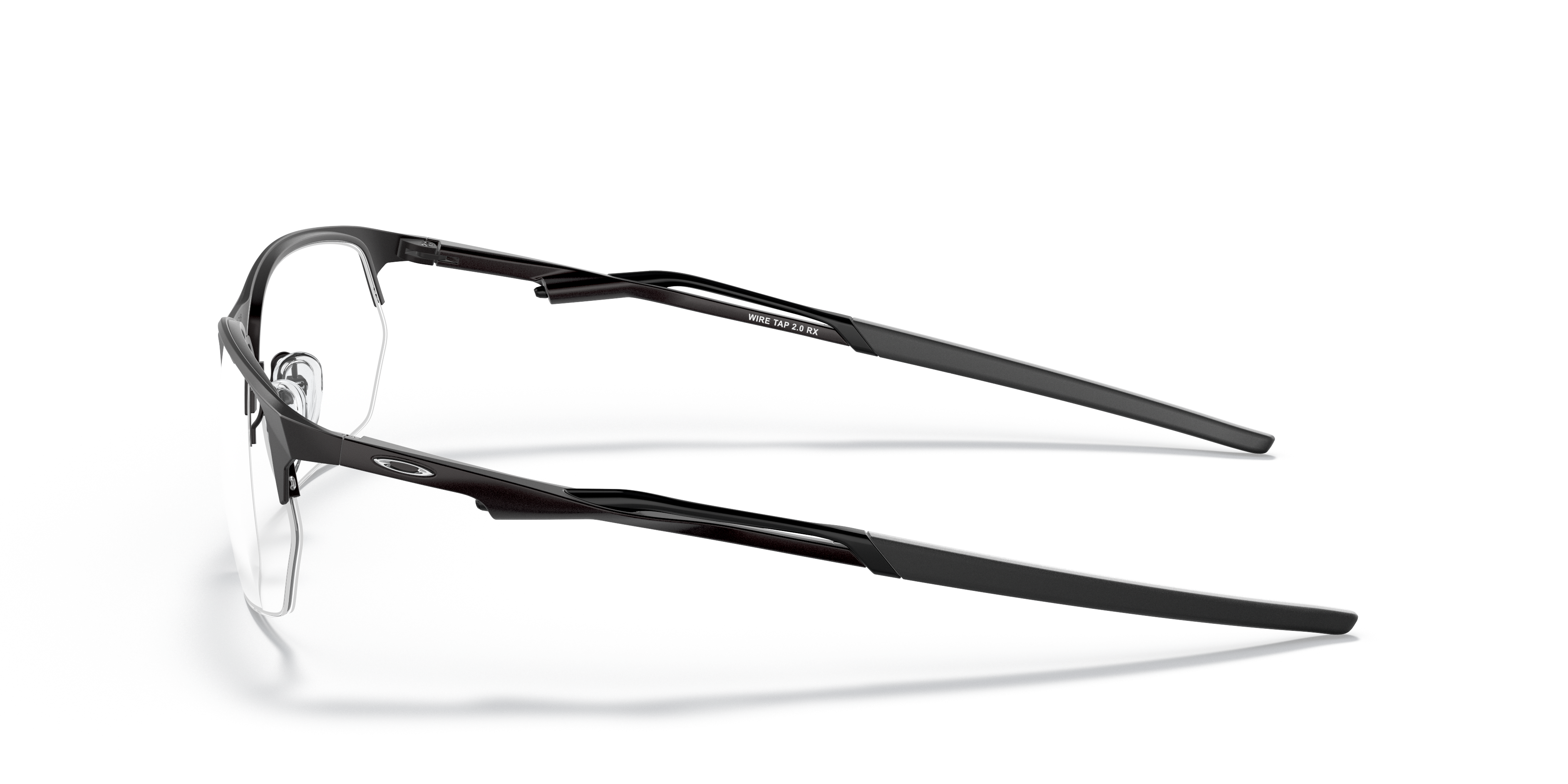 Oakley OX5152 Wire Tap 2.0 Rectangle Eyeglasses - Satin Black