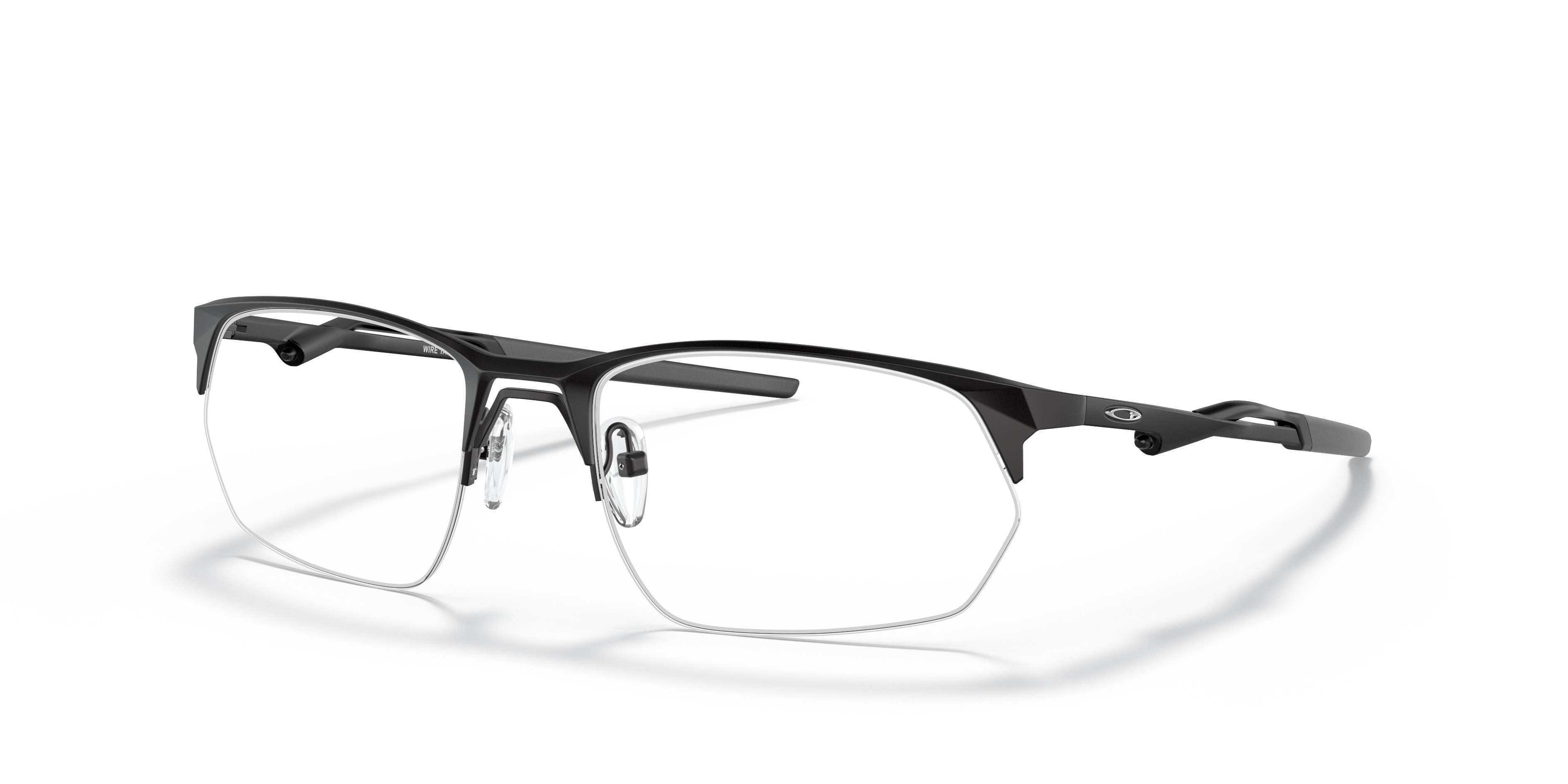 Oakley OX5152 Wire Tap 2.0 Rectangle Eyeglasses - Satin Black