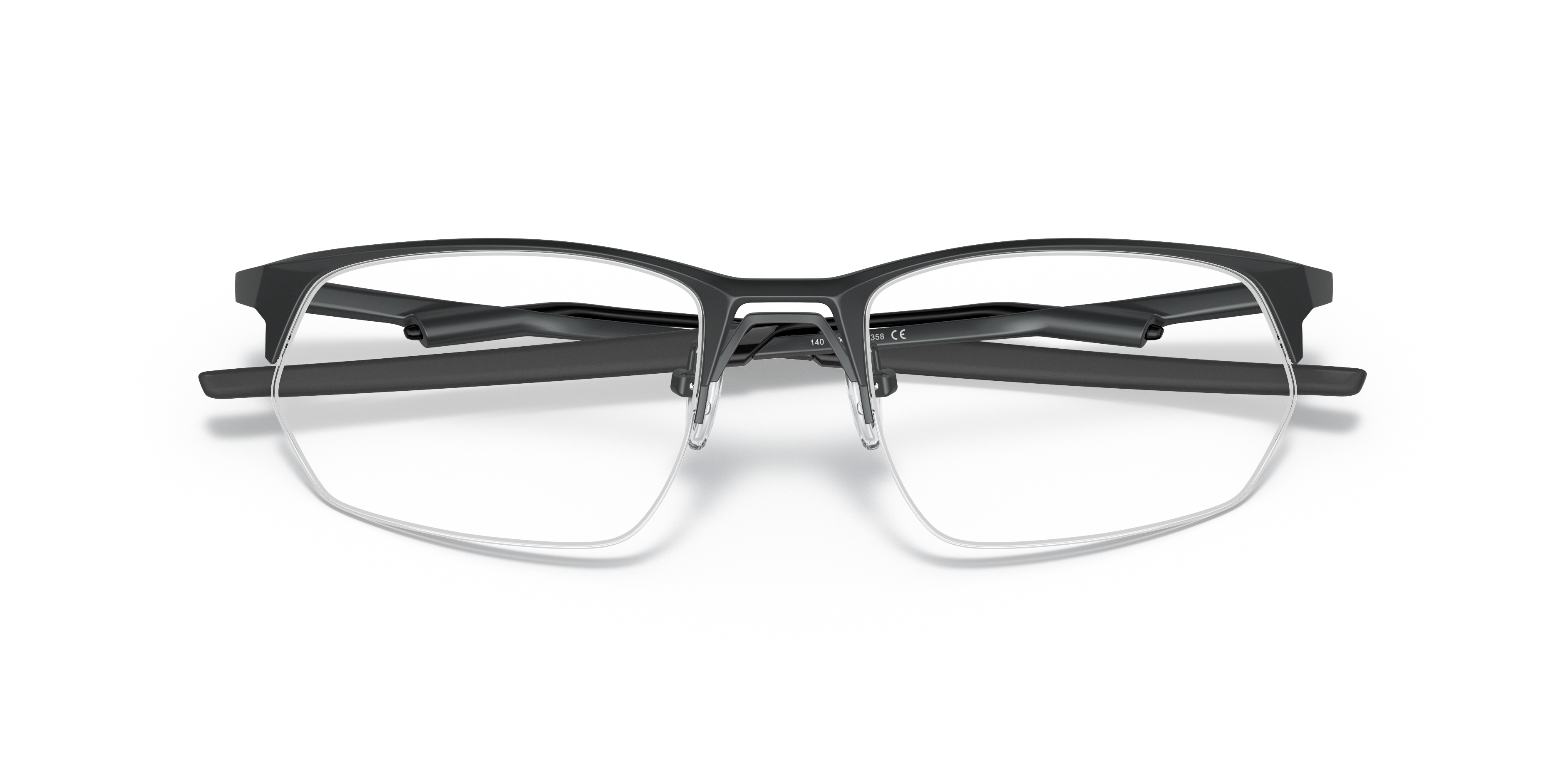 Oakley OX5152 Wire Tap 2.0 Rectangle Eyeglasses - Satin Black