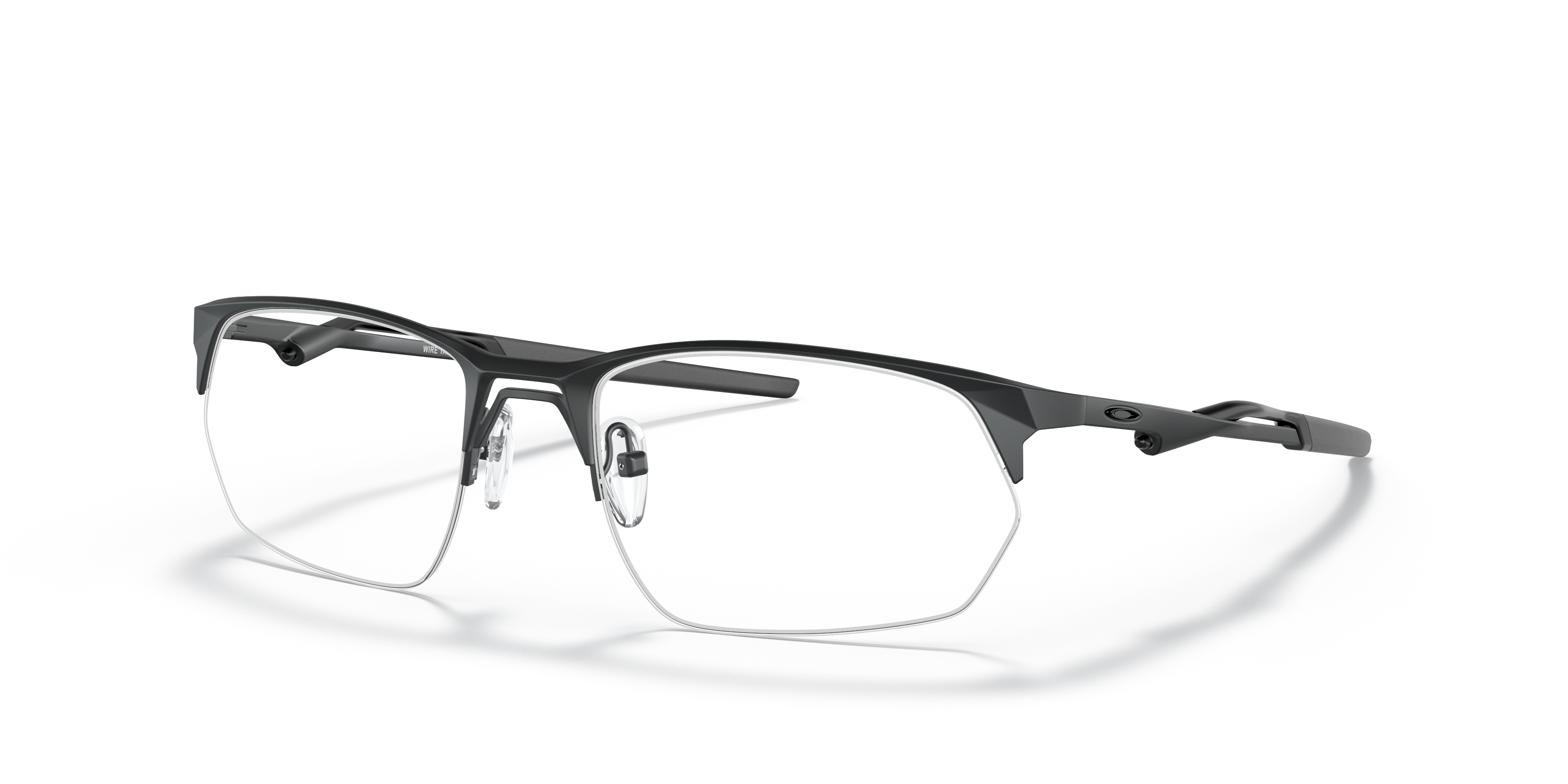 Oakley OX5152 Wire Tap 2.0 Rectangle Eyeglasses - Satin Light Steel