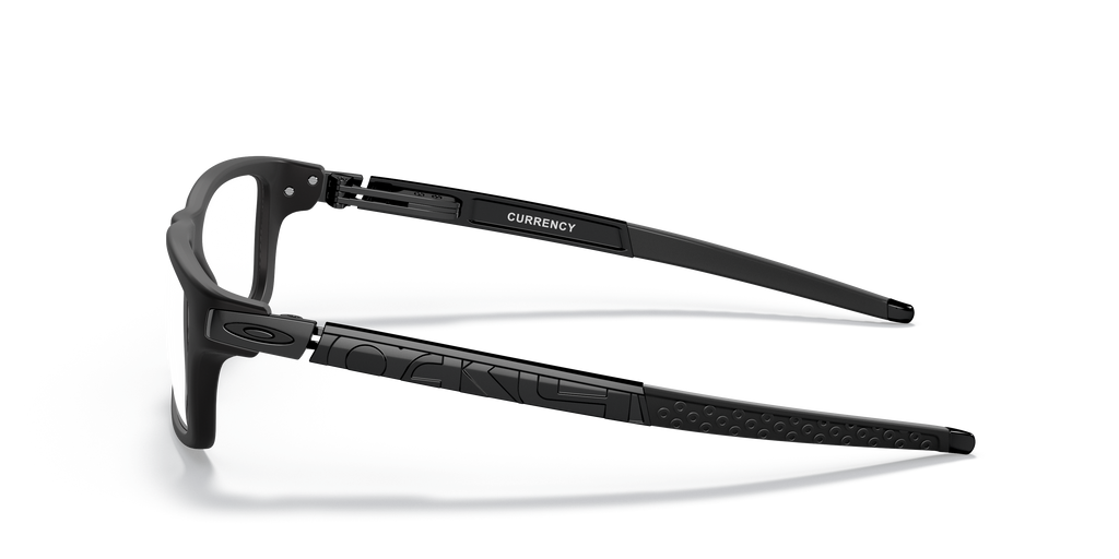 Oakley OX8026 Currency Rectangle Eyeglasses - Satin Black