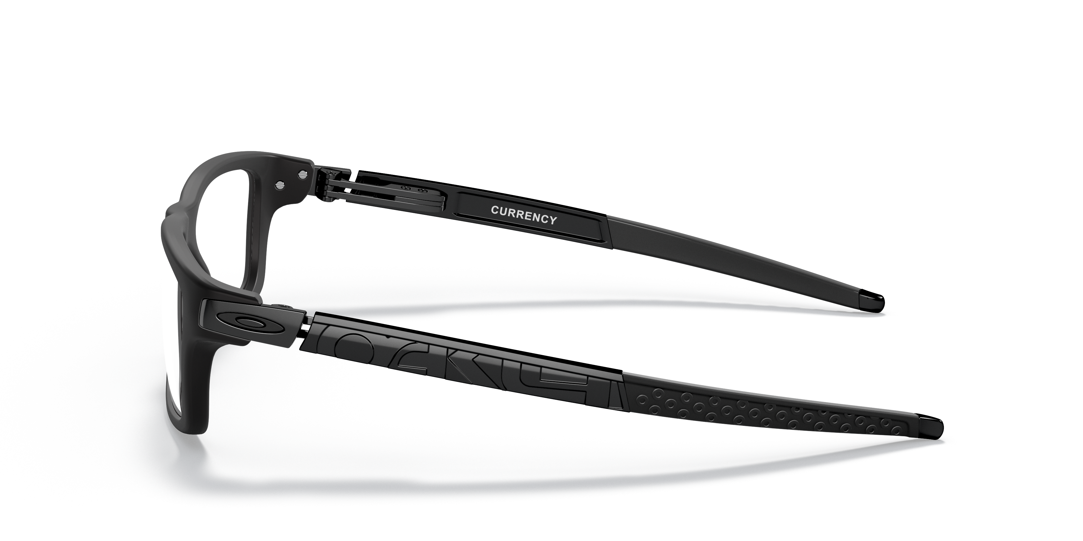 Oakley OX8026 Currency Rectangle Eyeglasses - Satin Black