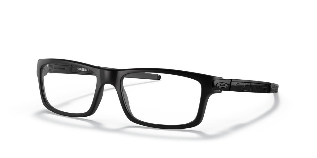 Oakley OX8026 Currency Rectangle Eyeglasses - Satin Black