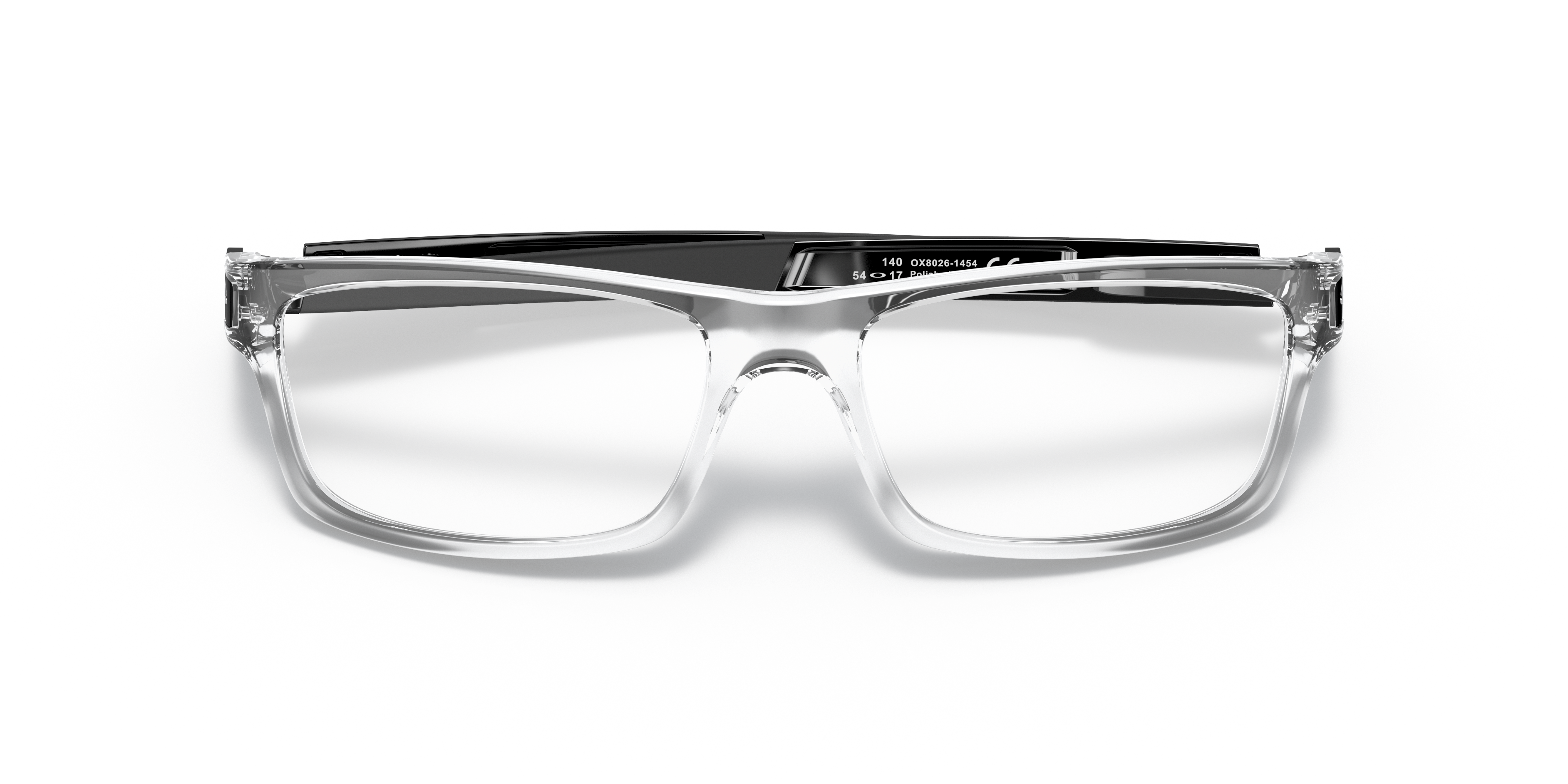 Oakley OX8026 Currency Rectangle Eyeglasses - Satin Black