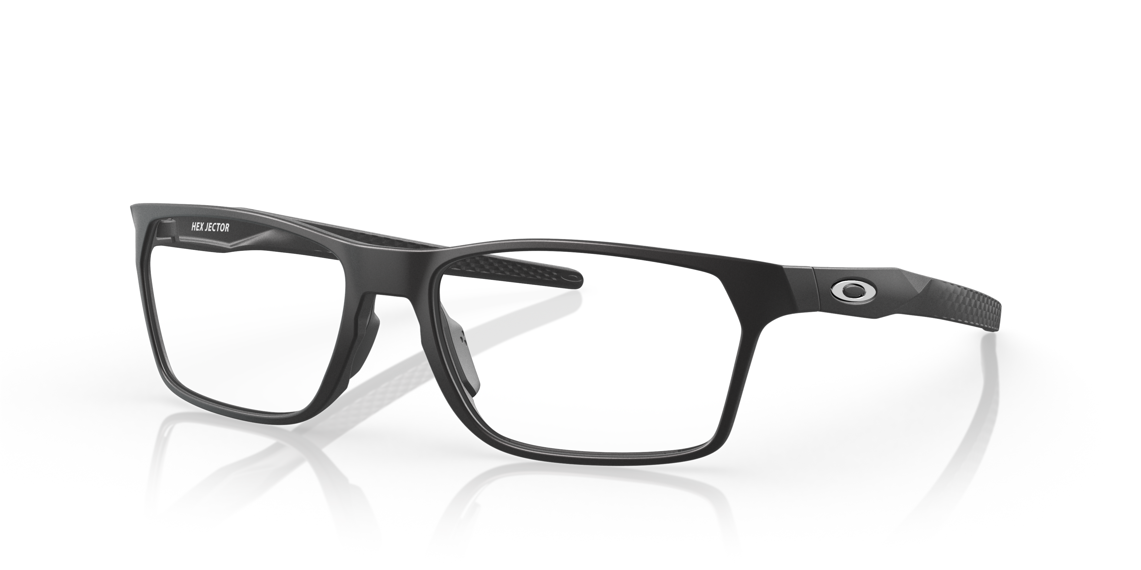 Oakley OX8032 Hex Jector Rectangle Eyeglasses - Black Ink