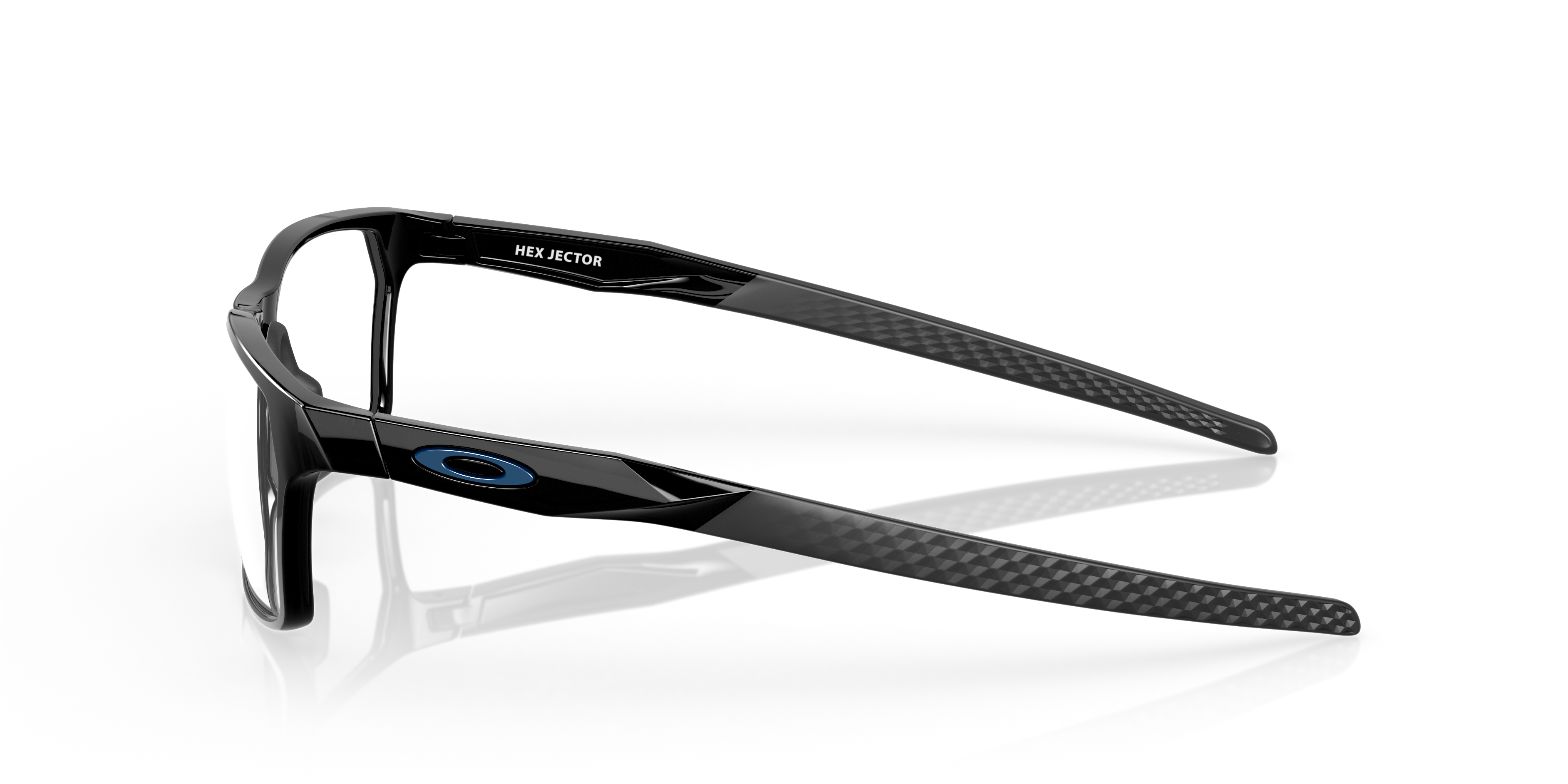 Oakley OX8032 Hex Jector Rectangle Eyeglasses - Satin Grey Smoke