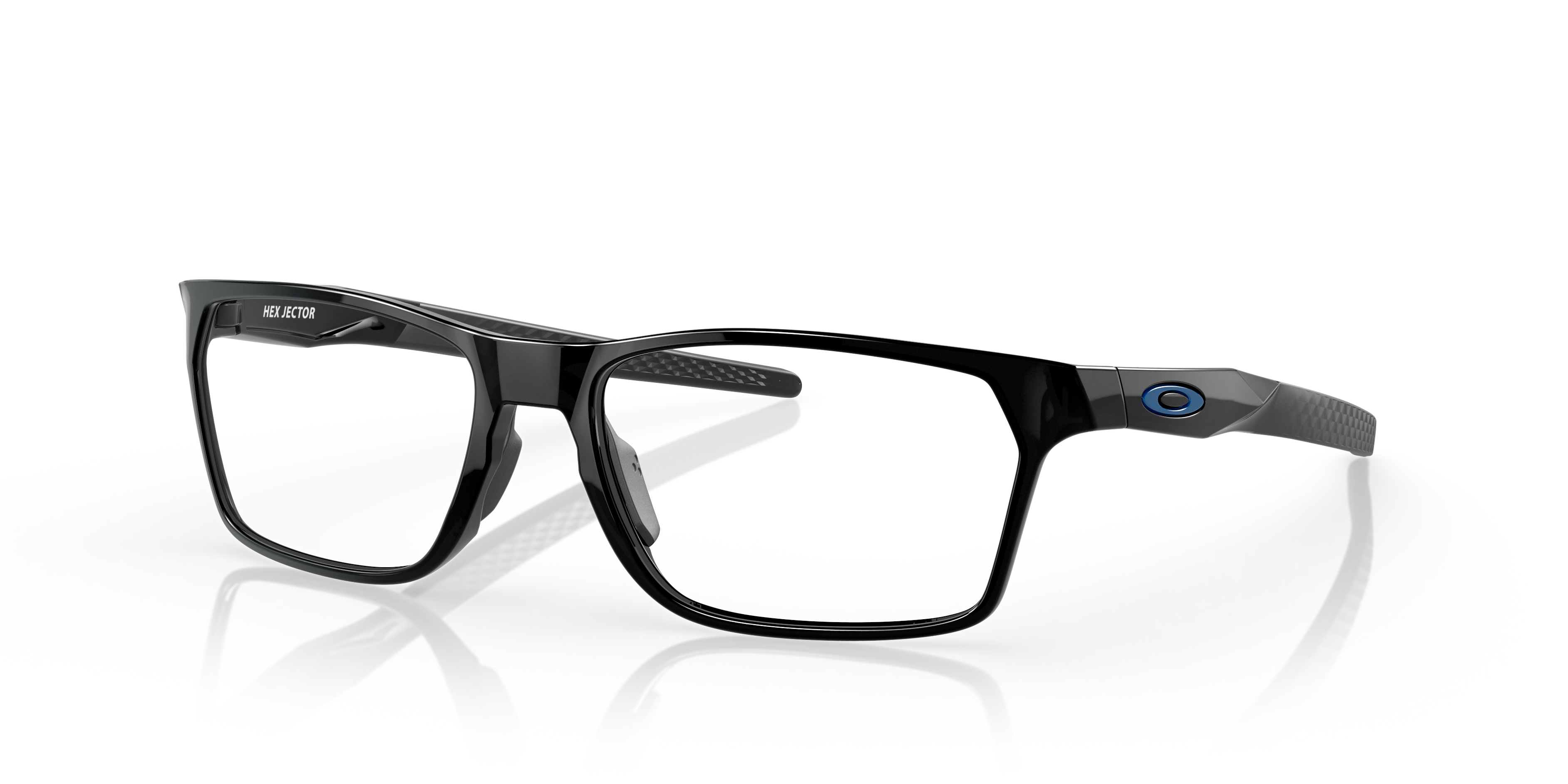 Oakley OX8032 Hex Jector Rectangle Eyeglasses - Satin Grey Smoke