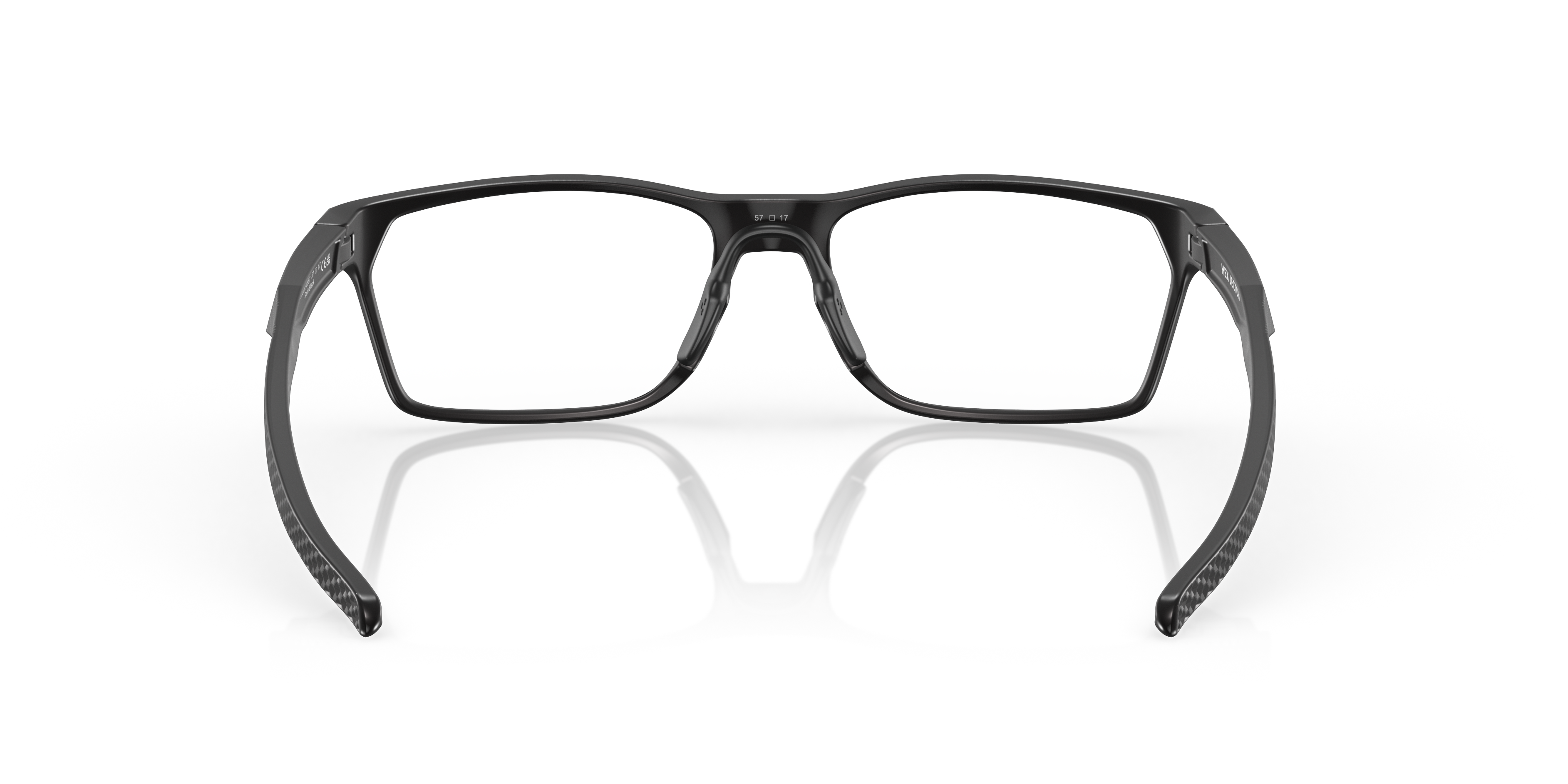 Oakley OX8032 Hex Jector High Resolution Collection Rectangle Eyeglasses - Satin Black