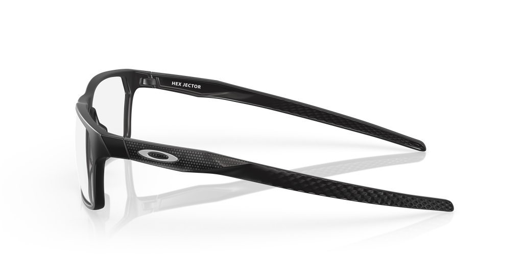 Oakley OX8032 Hex Jector High Resolution Collection Rectangle Eyeglasses - Satin Black
