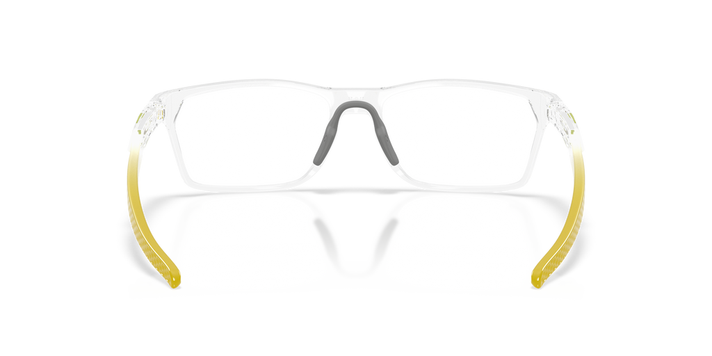 Oakley OX8032 Hex Jector Limitless Collection Rectangle Eyeglasses - Polished Clear