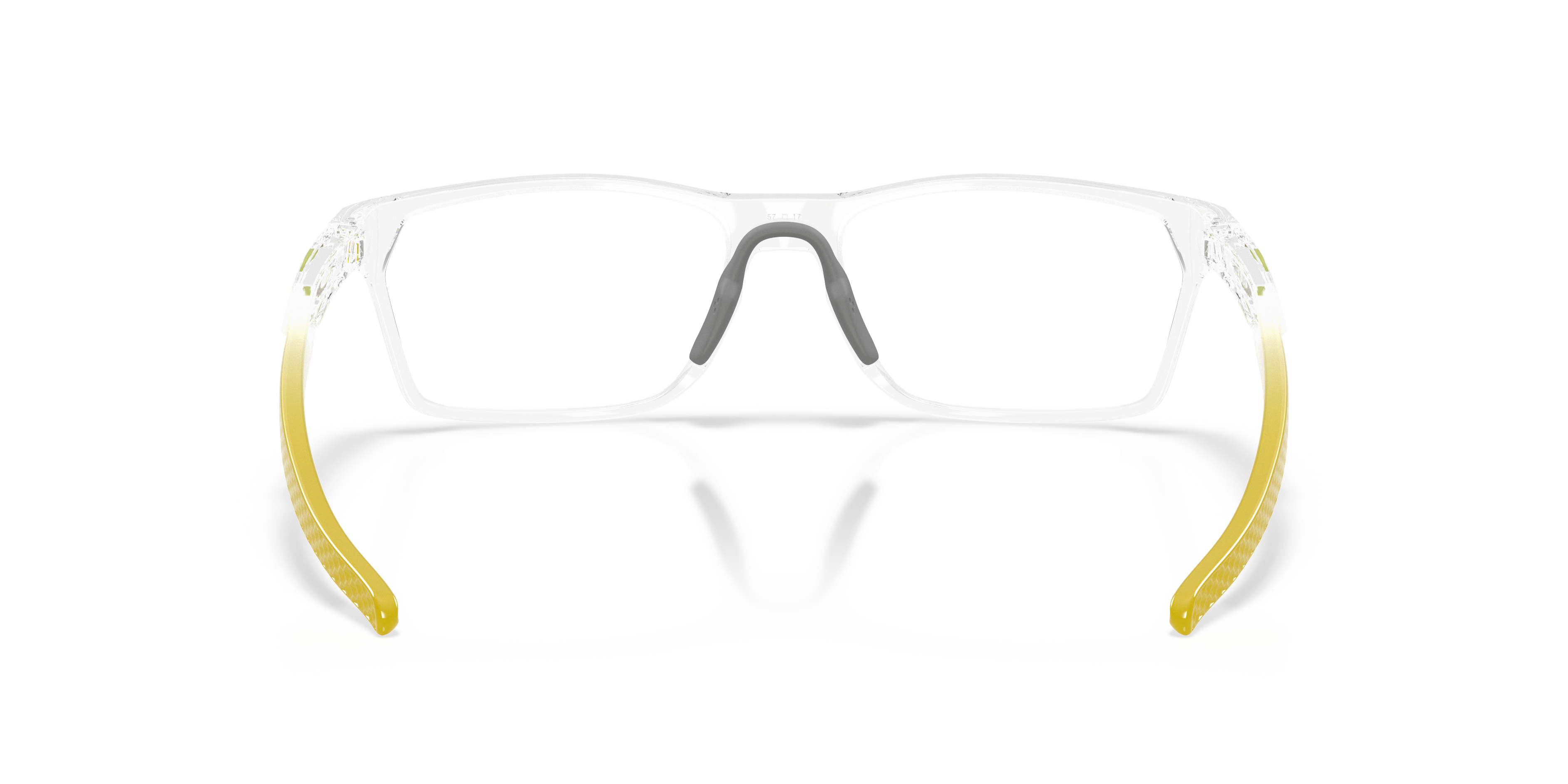 Oakley OX8032 Hex Jector Limitless Collection Rectangle Eyeglasses - Polished Clear