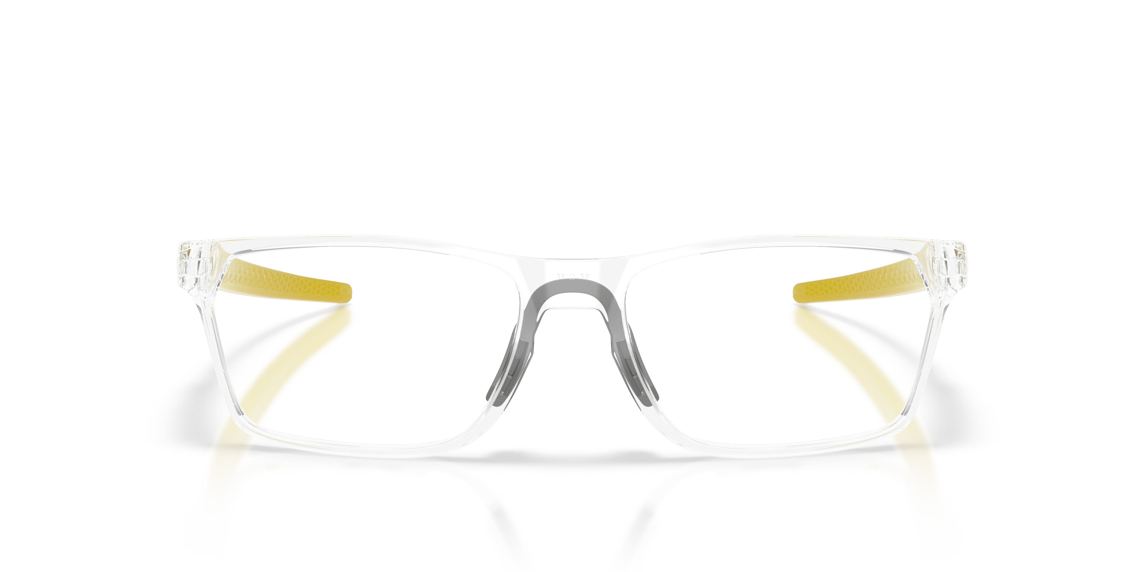 Oakley OX8032 Hex Jector Limitless Collection Rectangle Eyeglasses - Polished Clear