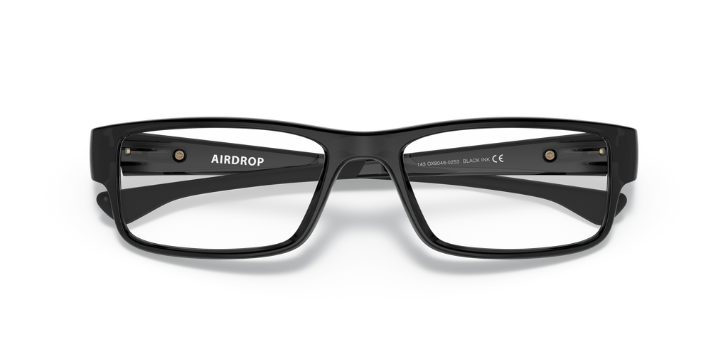 Oakley OX8046 Airdrop Rectangle Eyeglasses - Satin Black