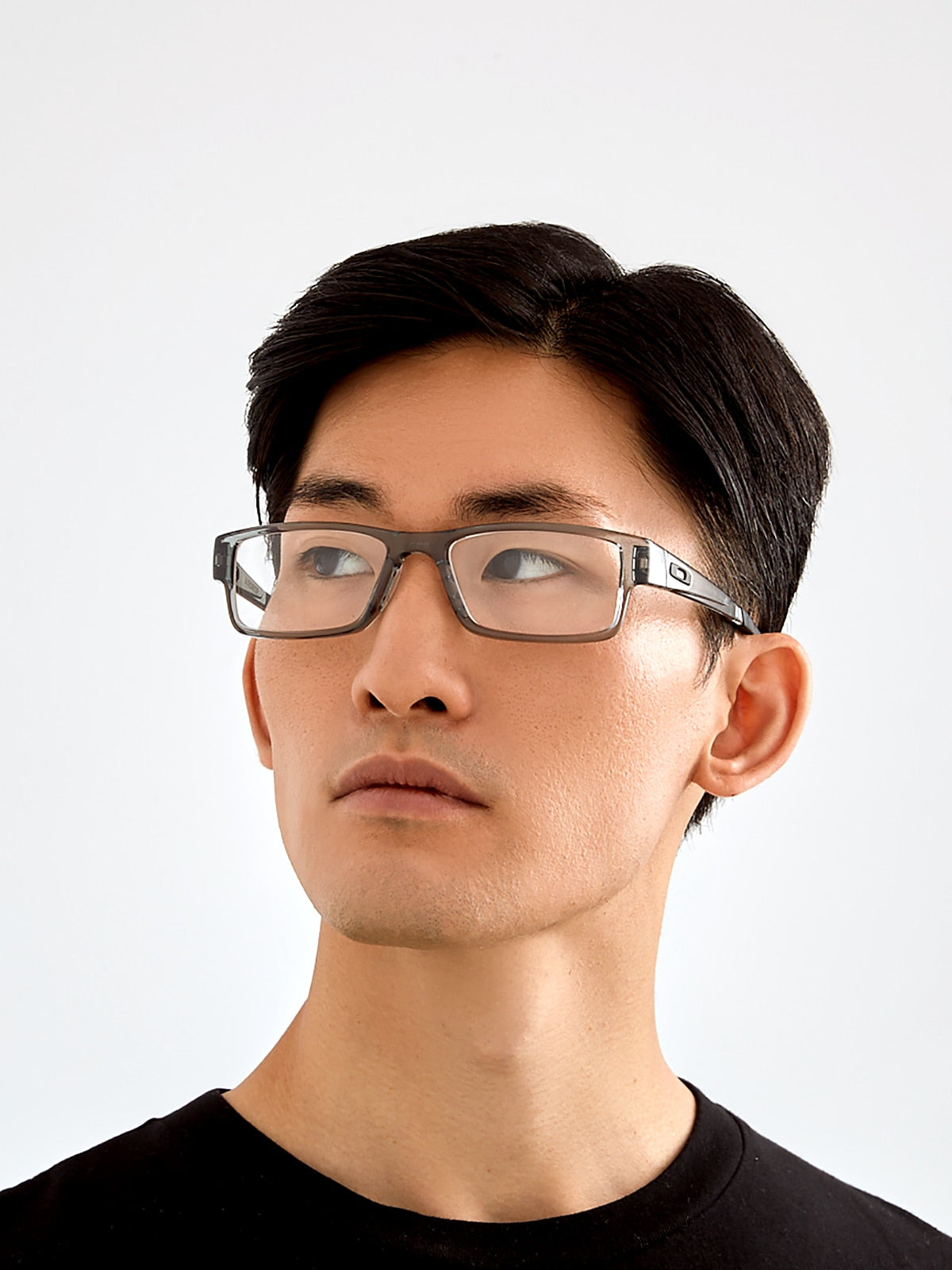 Oakley OX8046 Airdrop Rectangle Eyeglasses - Grey Shadow
