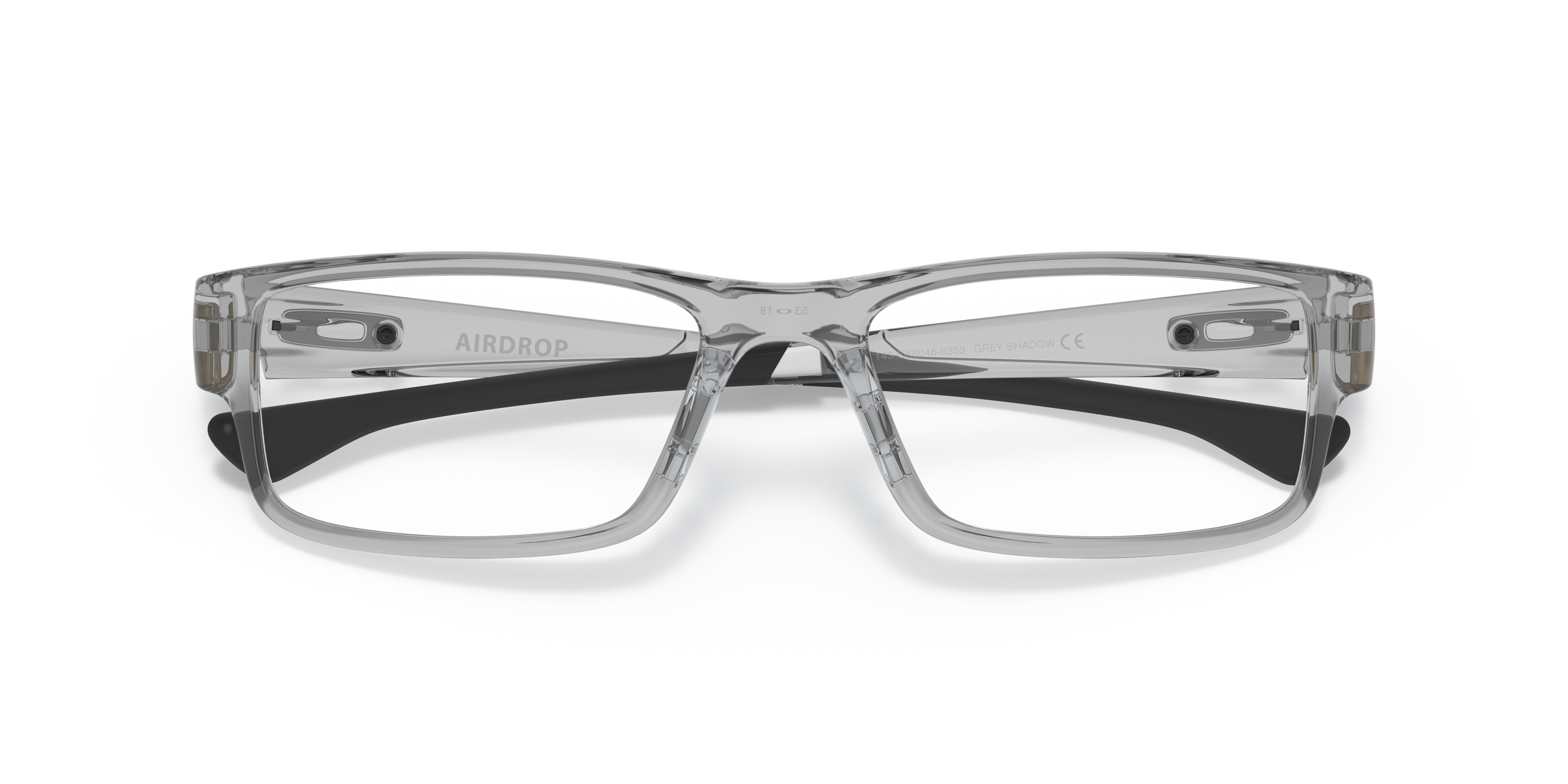 Oakley OX8046 Airdrop Rectangle Eyeglasses - Satin Black