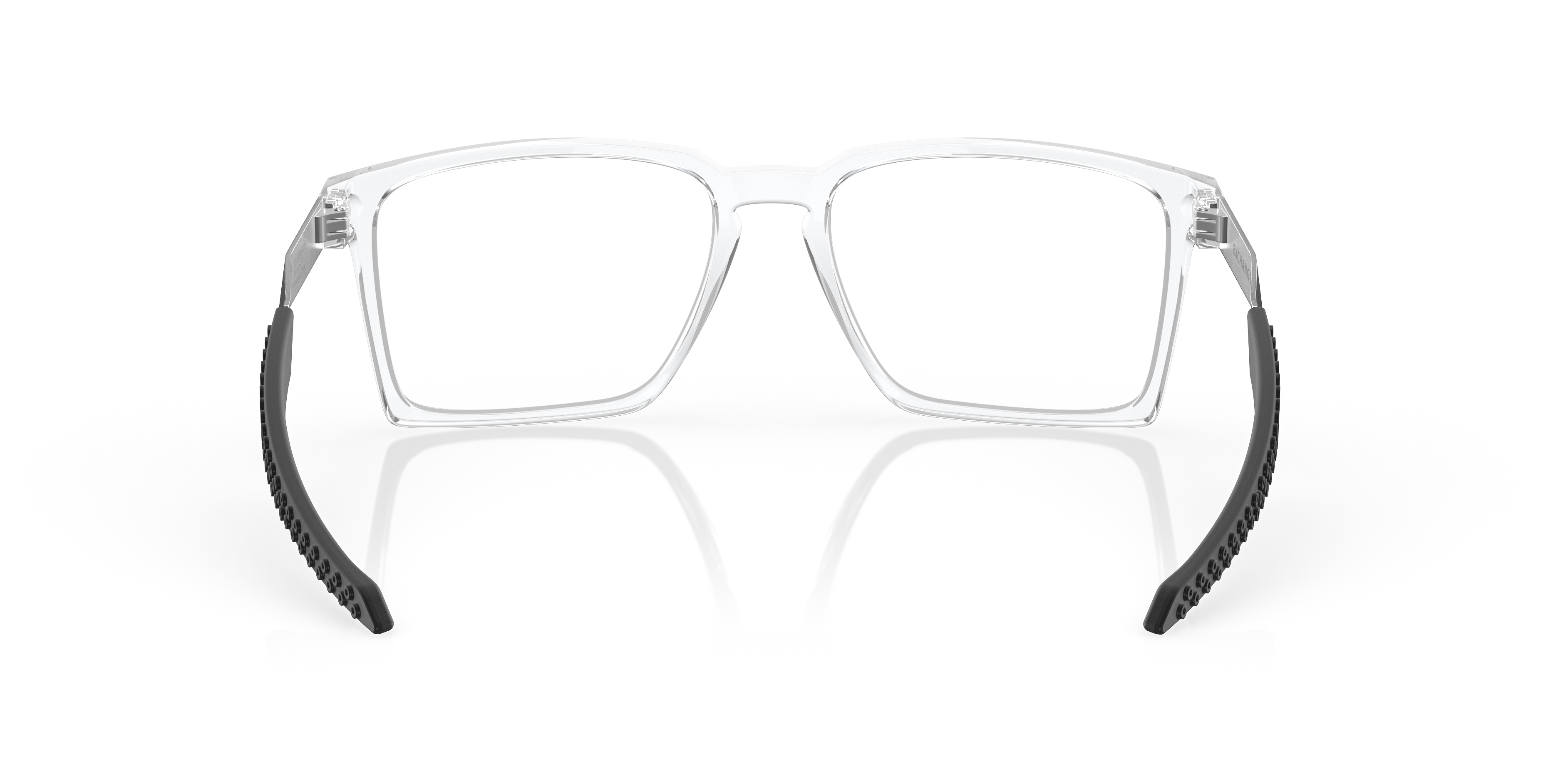Oakley OX8055 Exchange Rectangle Eyeglasses - Polished Clear