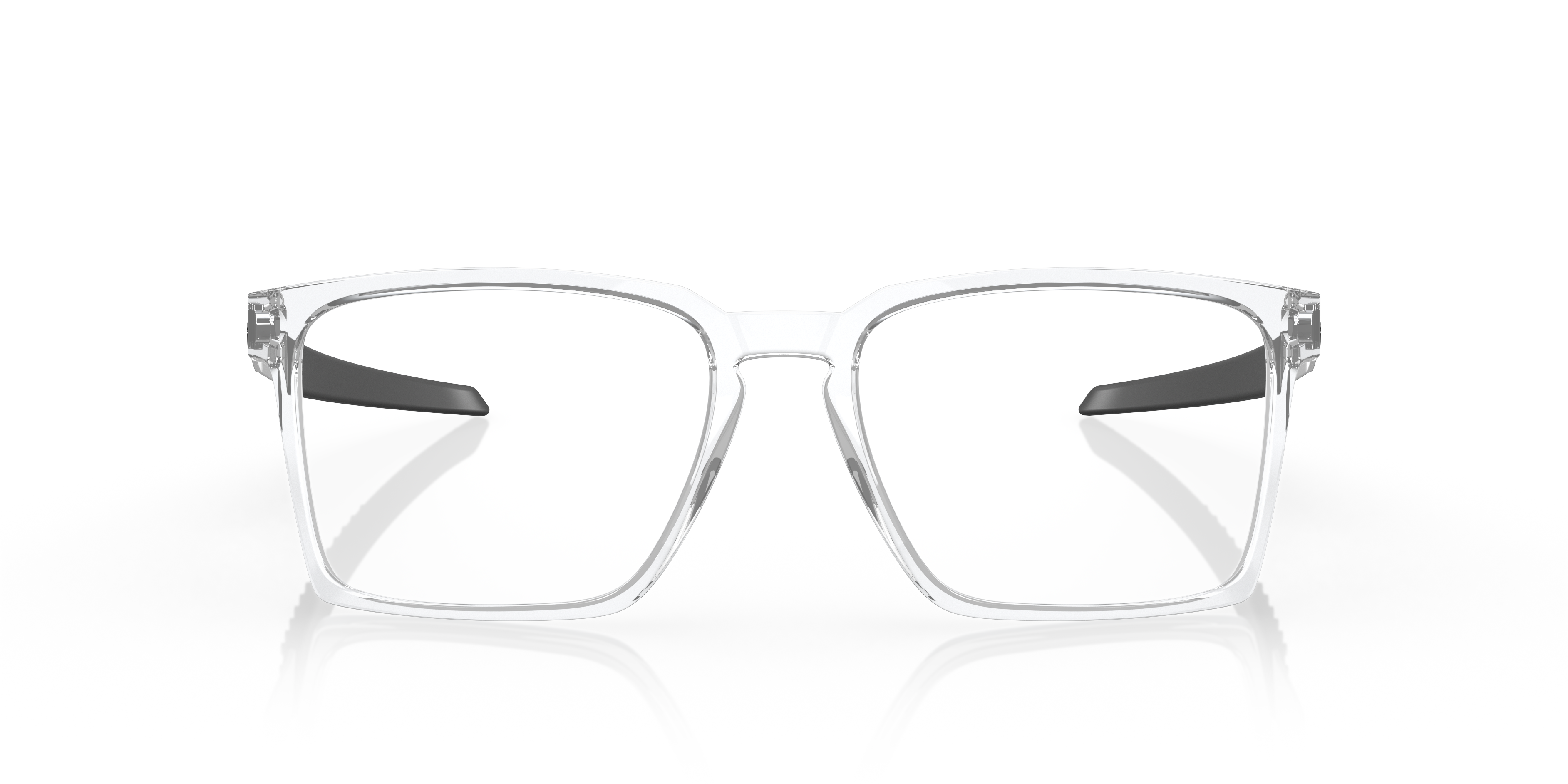 Oakley OX8055 Exchange Rectangle Eyeglasses - Polished Clear