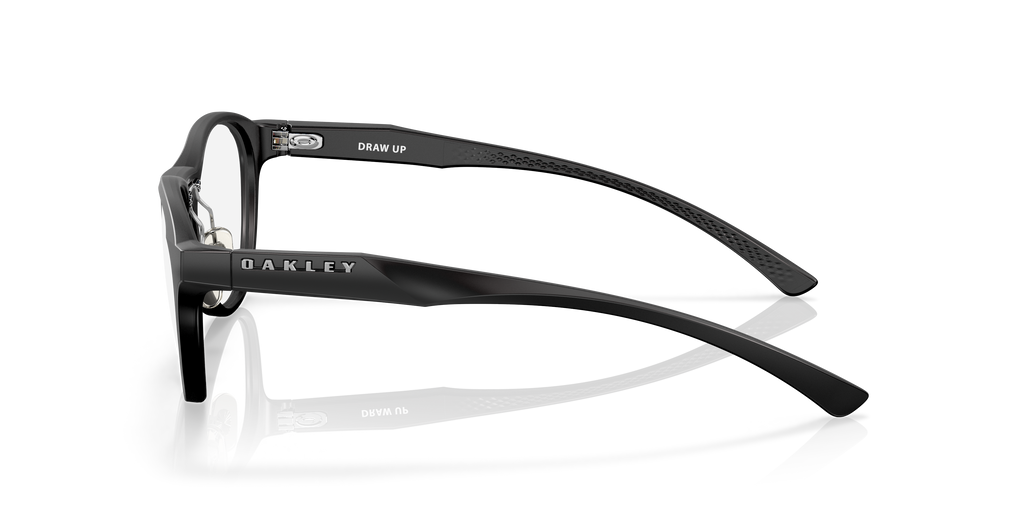 Oakley OX8057 Draw Up Round Eyeglasses - Polished Trans Jade