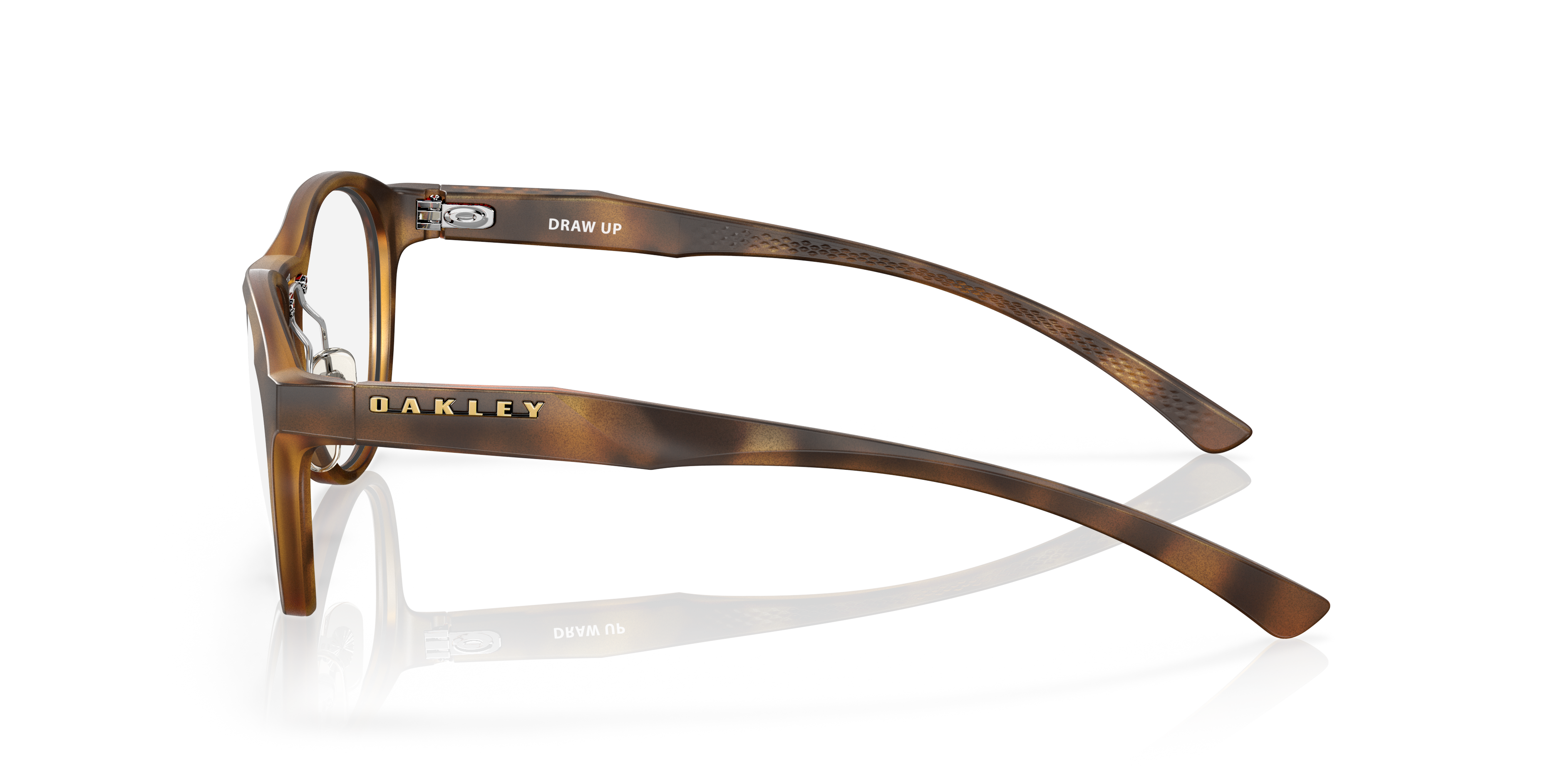 Oakley OX8057 Draw Up Round Eyeglasses - Matte Dark Stonewash Opaline