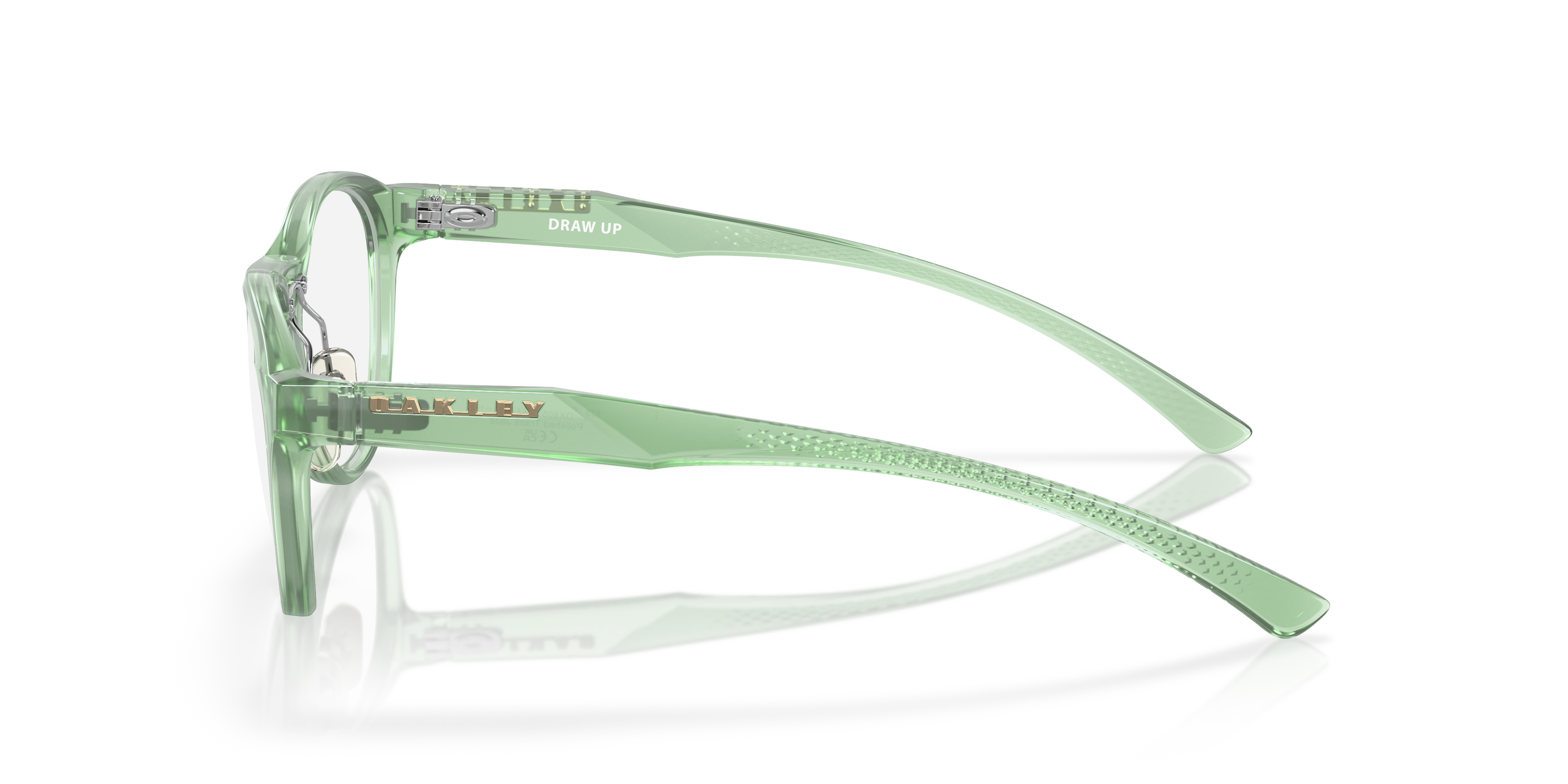Oakley OX8057 Draw Up Round Eyeglasses - Satin Black