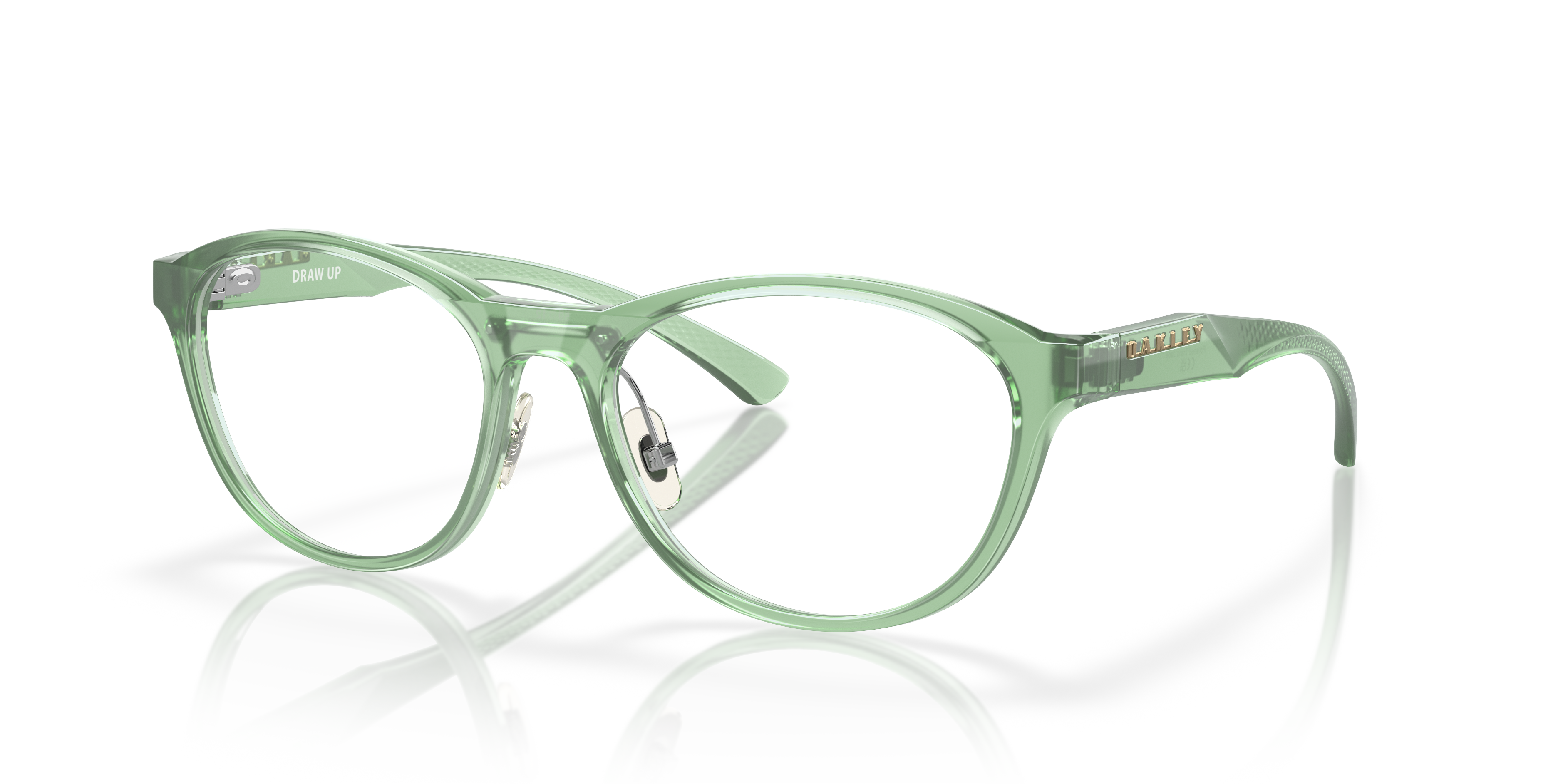 Oakley OX8057 Draw Up Round Eyeglasses - Satin Black