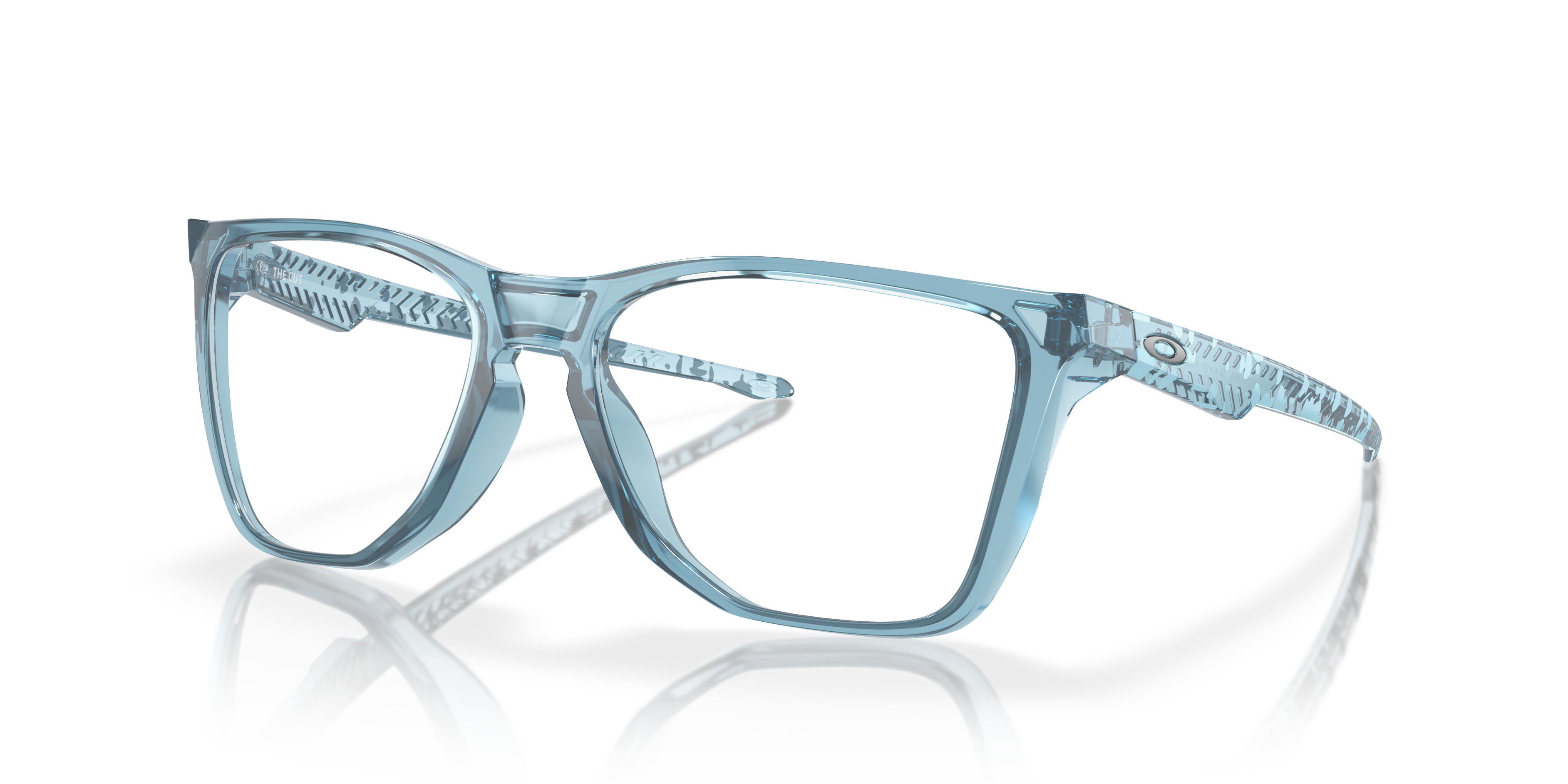 Oakley OX8058 The Cut Square Eyeglasses - Satin Black