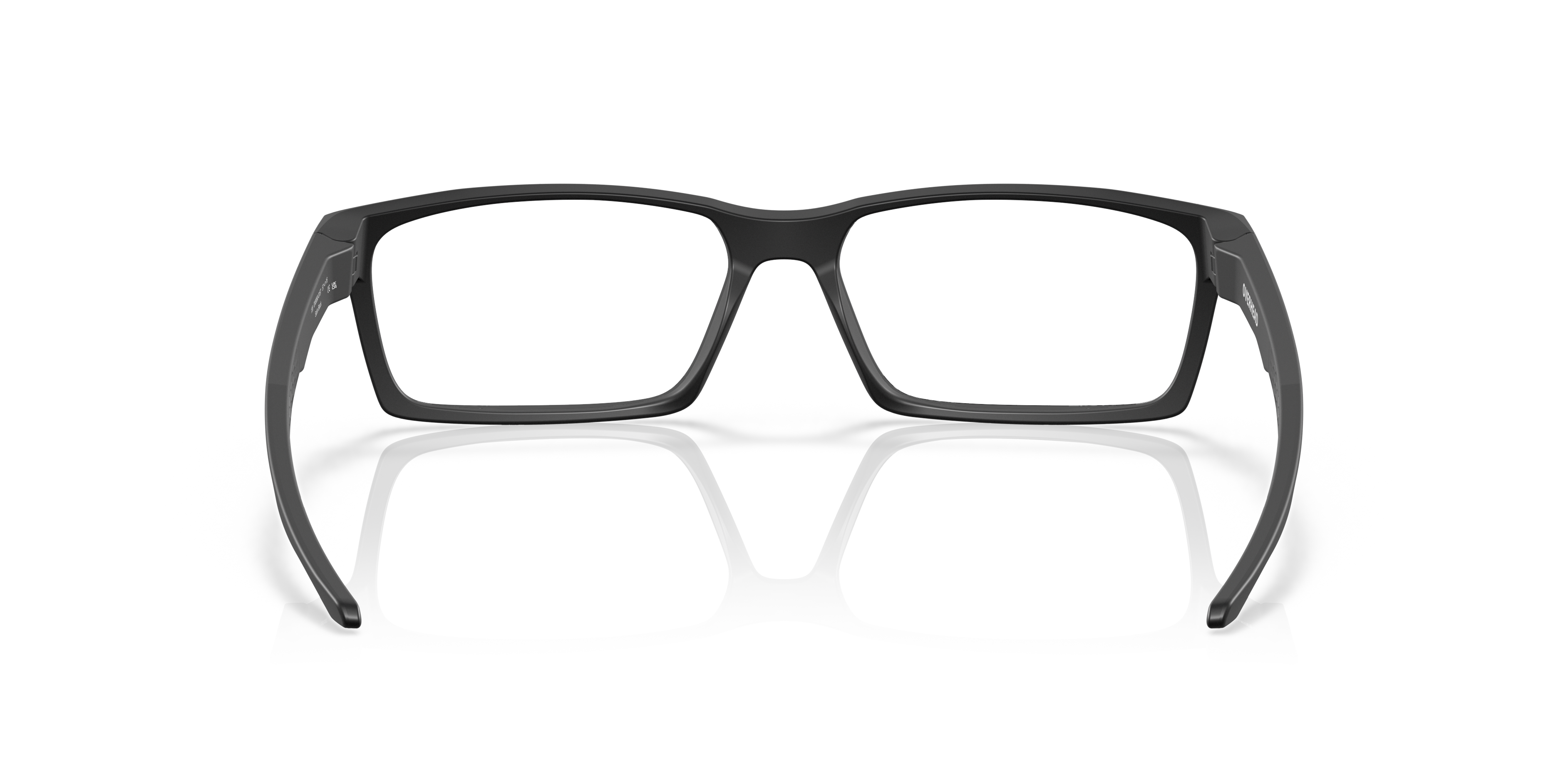 Oakley OX8060 Overhead Rectangle Eyeglasses - Satin Black