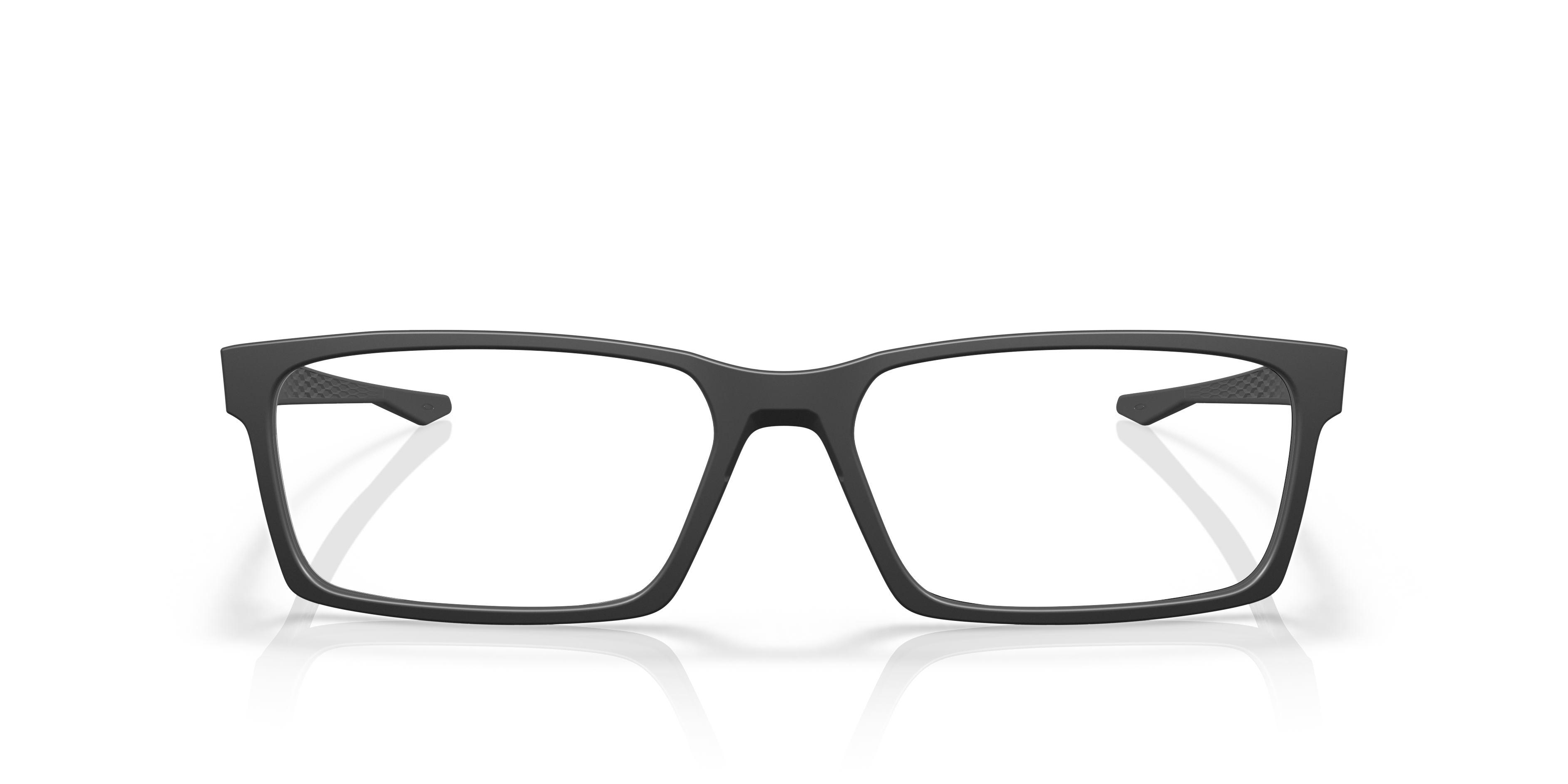 Oakley OX8060 Overhead Rectangle Eyeglasses - Polished Clear