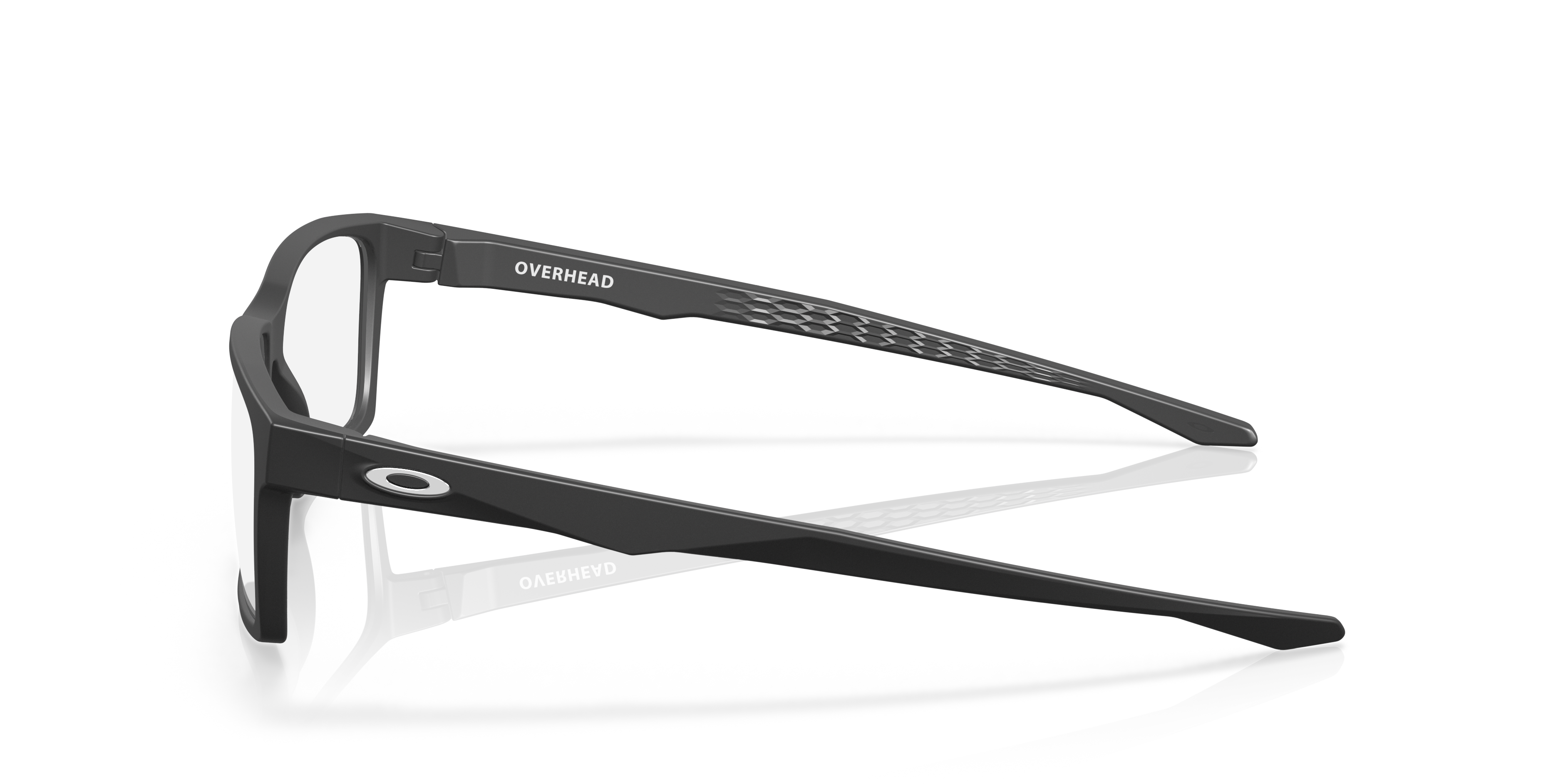 Oakley OX8060 Overhead Rectangle Eyeglasses - Satin Black