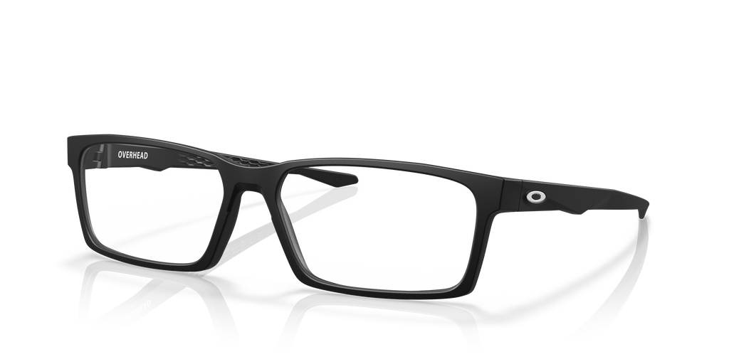 Oakley OX8060 Overhead Rectangle Eyeglasses - Satin Black