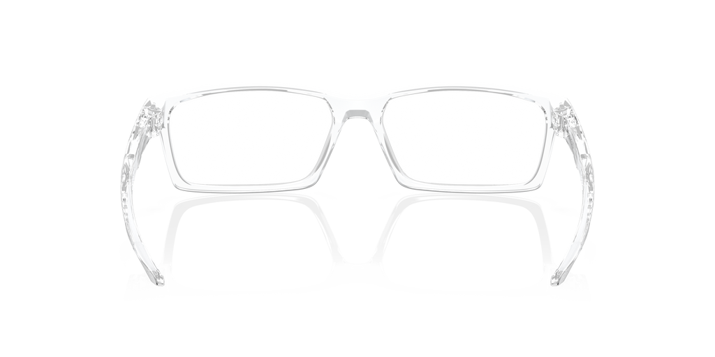 Oakley OX8060 Overhead Rectangle Eyeglasses - Polished Clear