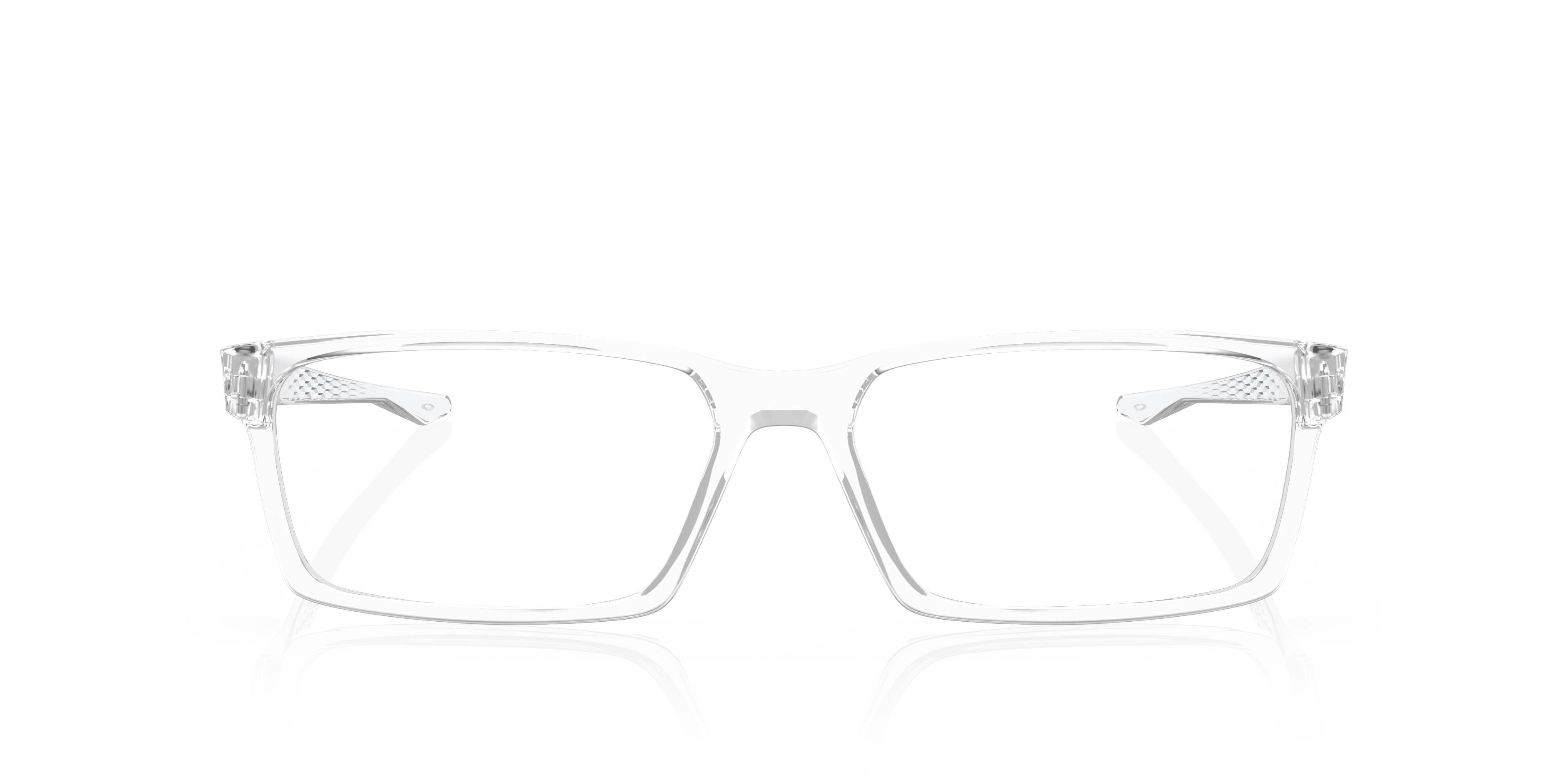 Oakley OX8060 Overhead Rectangle Eyeglasses - Polished Clear