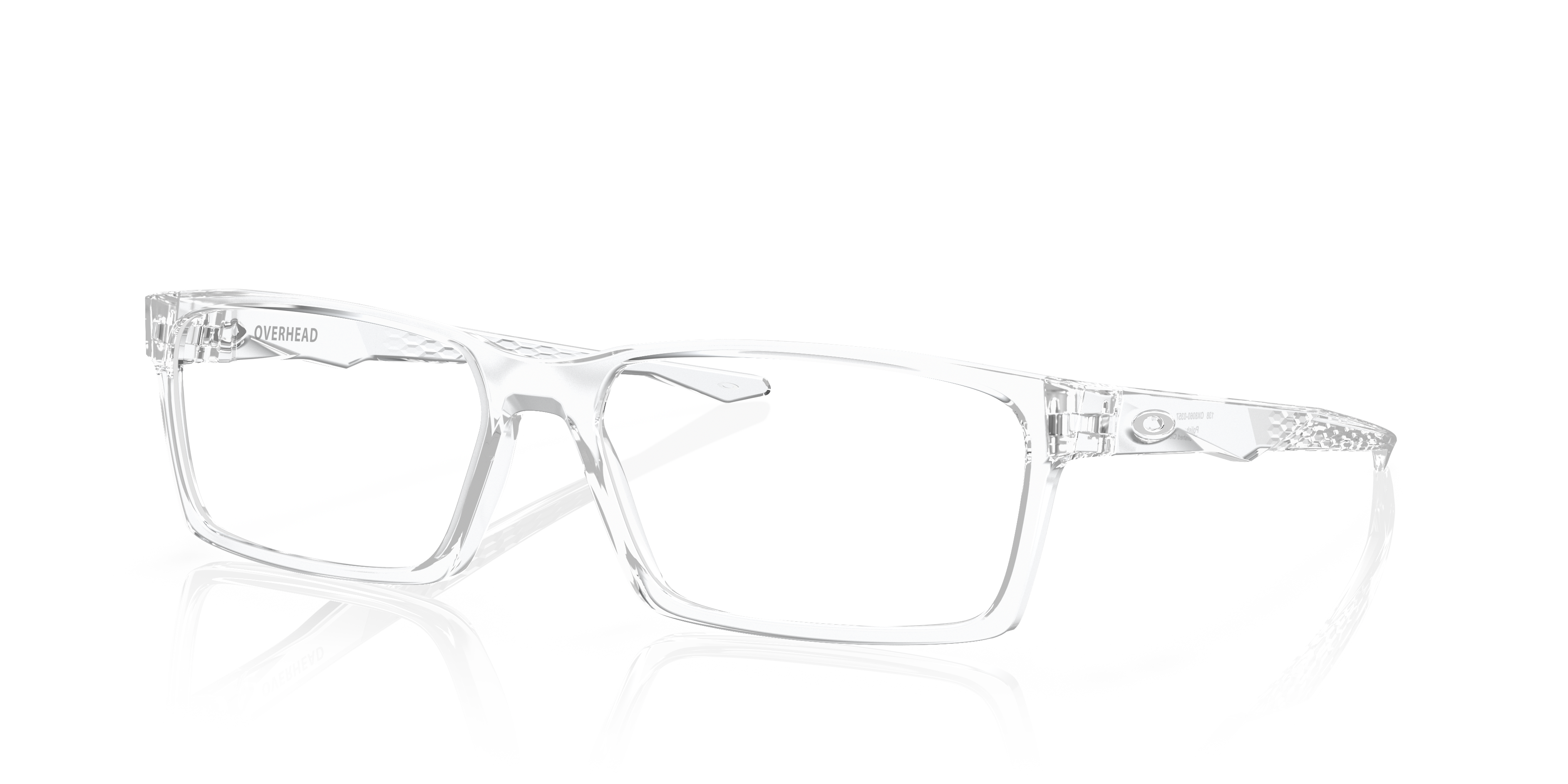 Oakley OX8060 Overhead Rectangle Eyeglasses - Satin Black