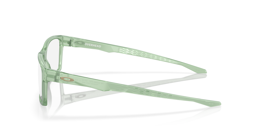 Oakley OX8060 Overhead Rectangle Eyeglasses - Polished Clear