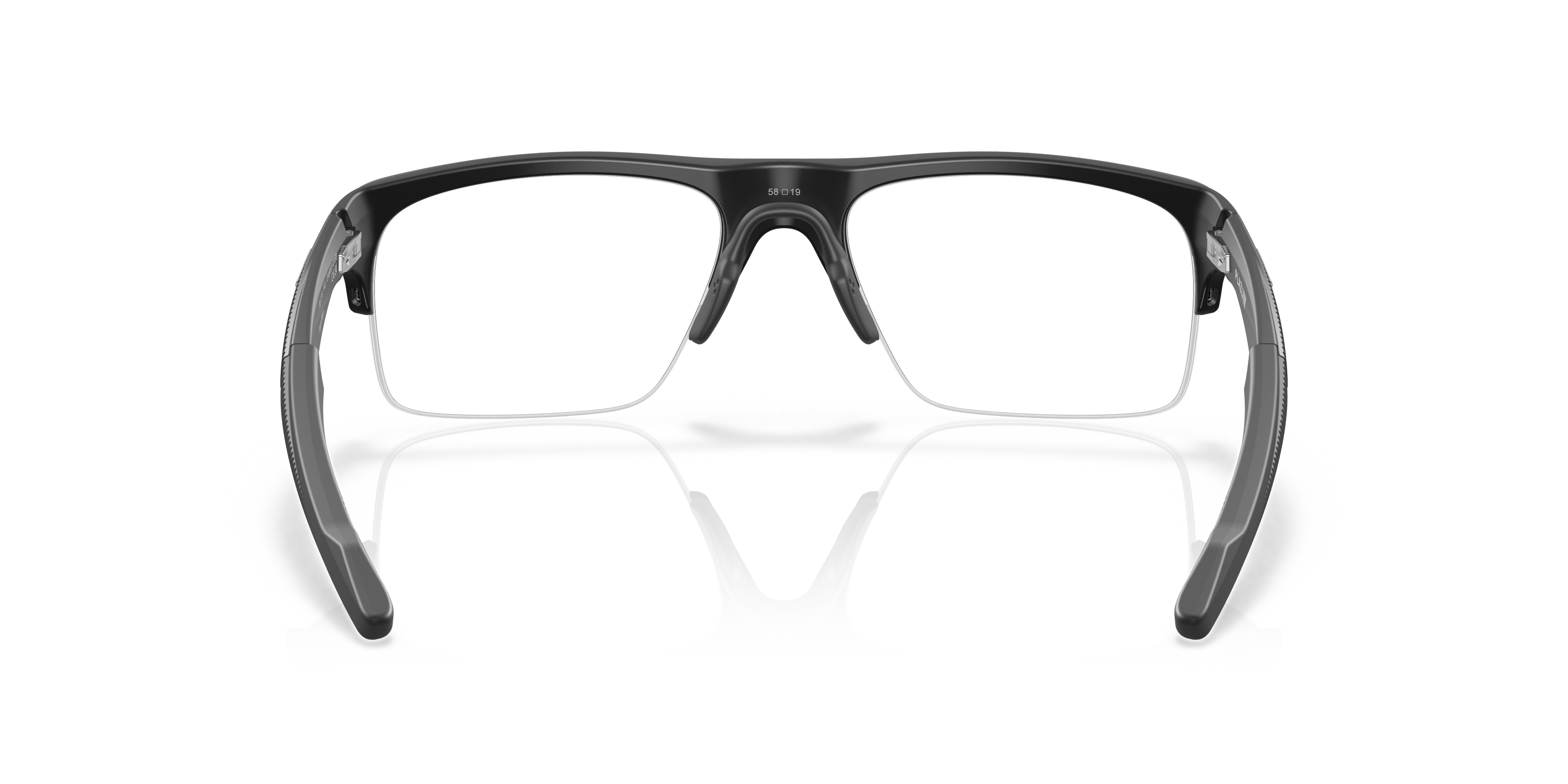 Oakley OX8061 Plazlink Rectangle Eyeglasses - Satin Black
