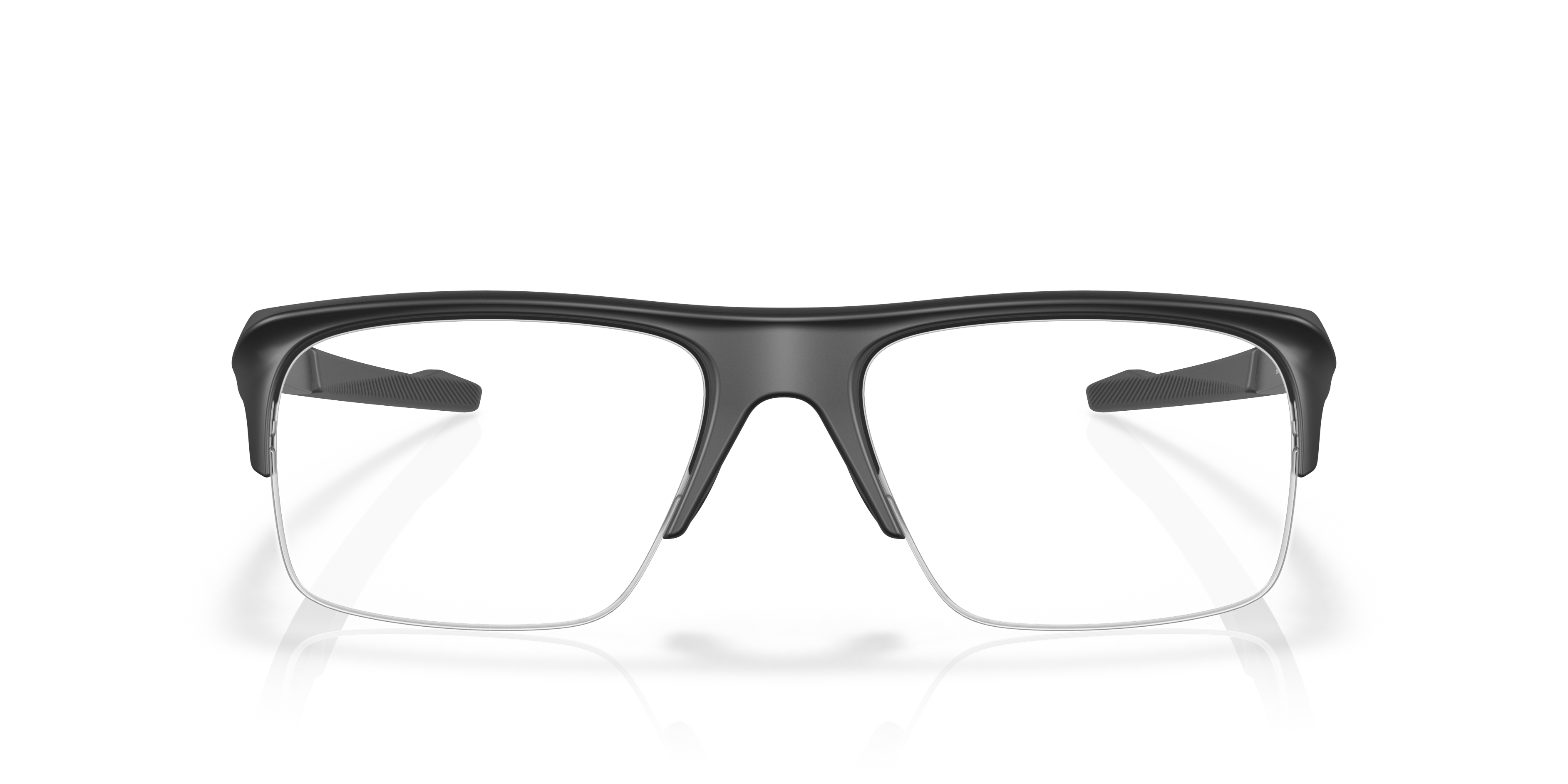 Oakley OX8061 Plazlink Rectangle Eyeglasses - Grey Shadow