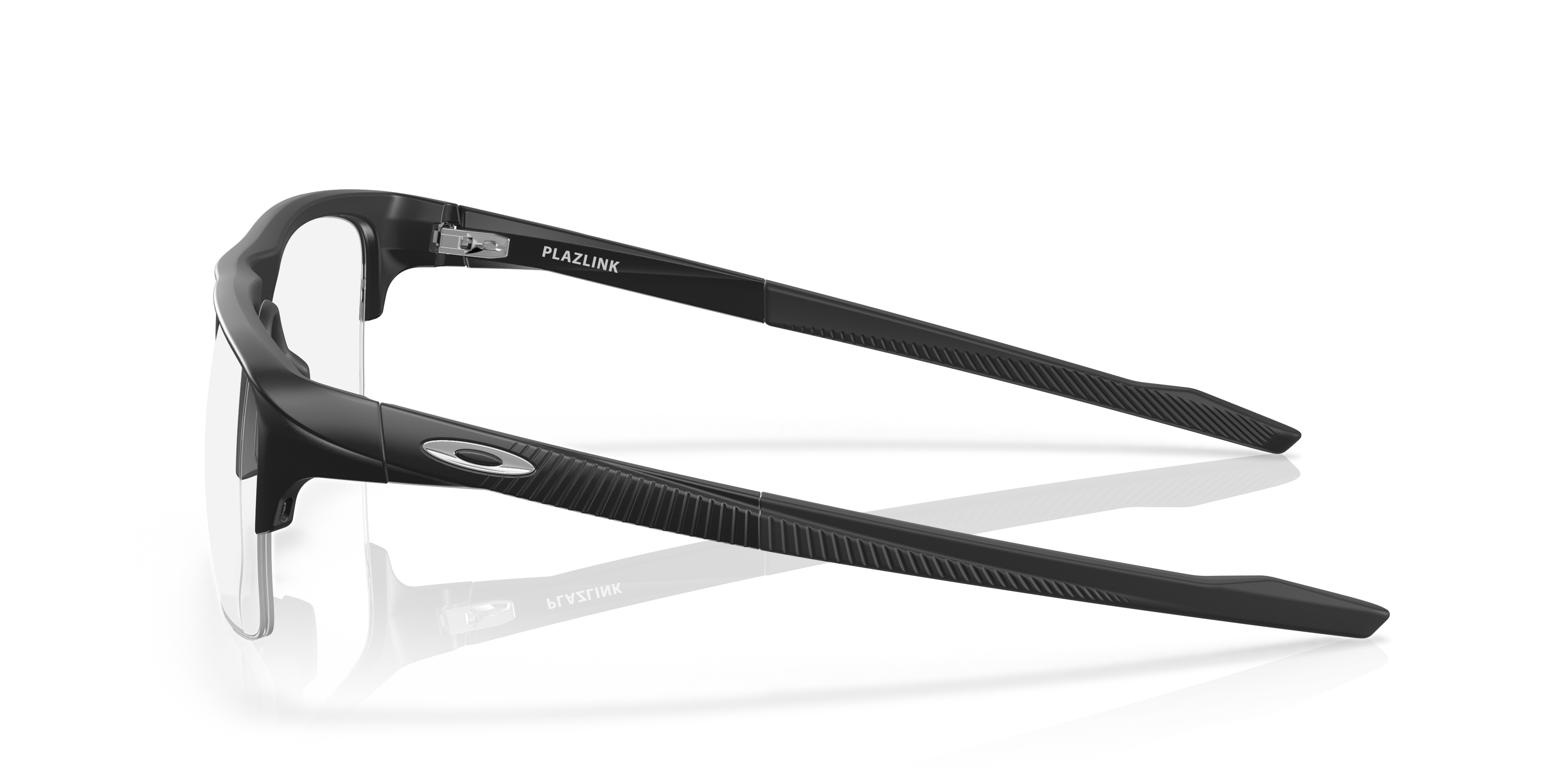 Oakley OX8061 Plazlink Rectangle Eyeglasses - Satin Black